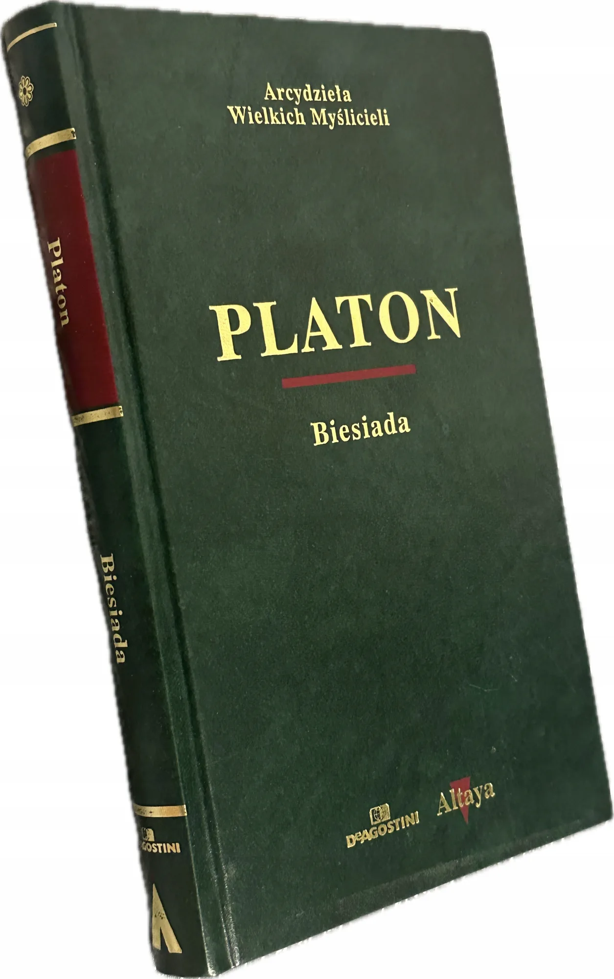 Okładka: Platon Biesiada Arcydzieła wielkich myślicieli Deagostini Altaya