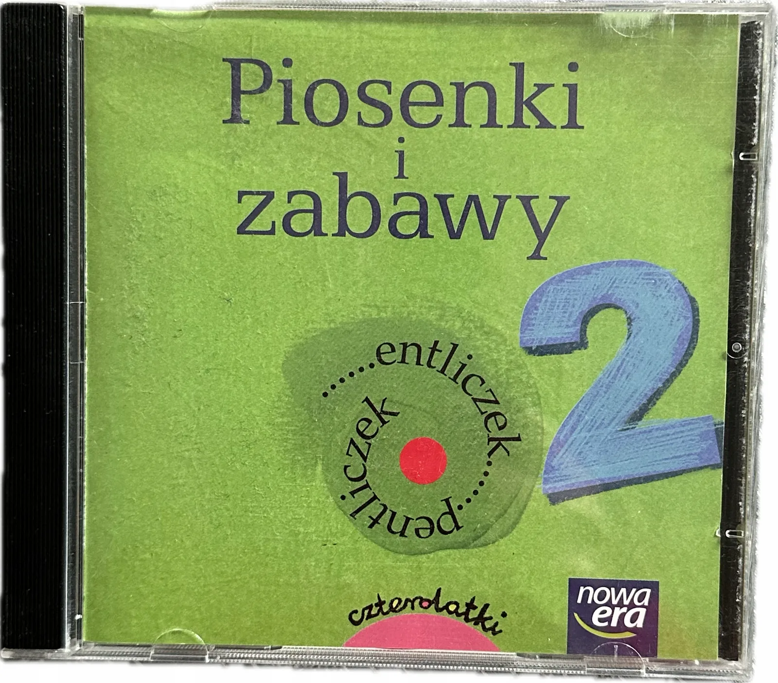 Okładka: Entliczek pentliczek 2 czterolatki piosenki i zabawy cd płyta