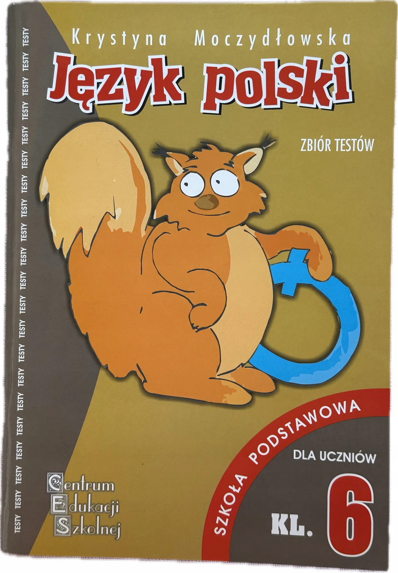 Okładka: Język polski klasa 6 sprawdziany testy klucze odpowiedzi