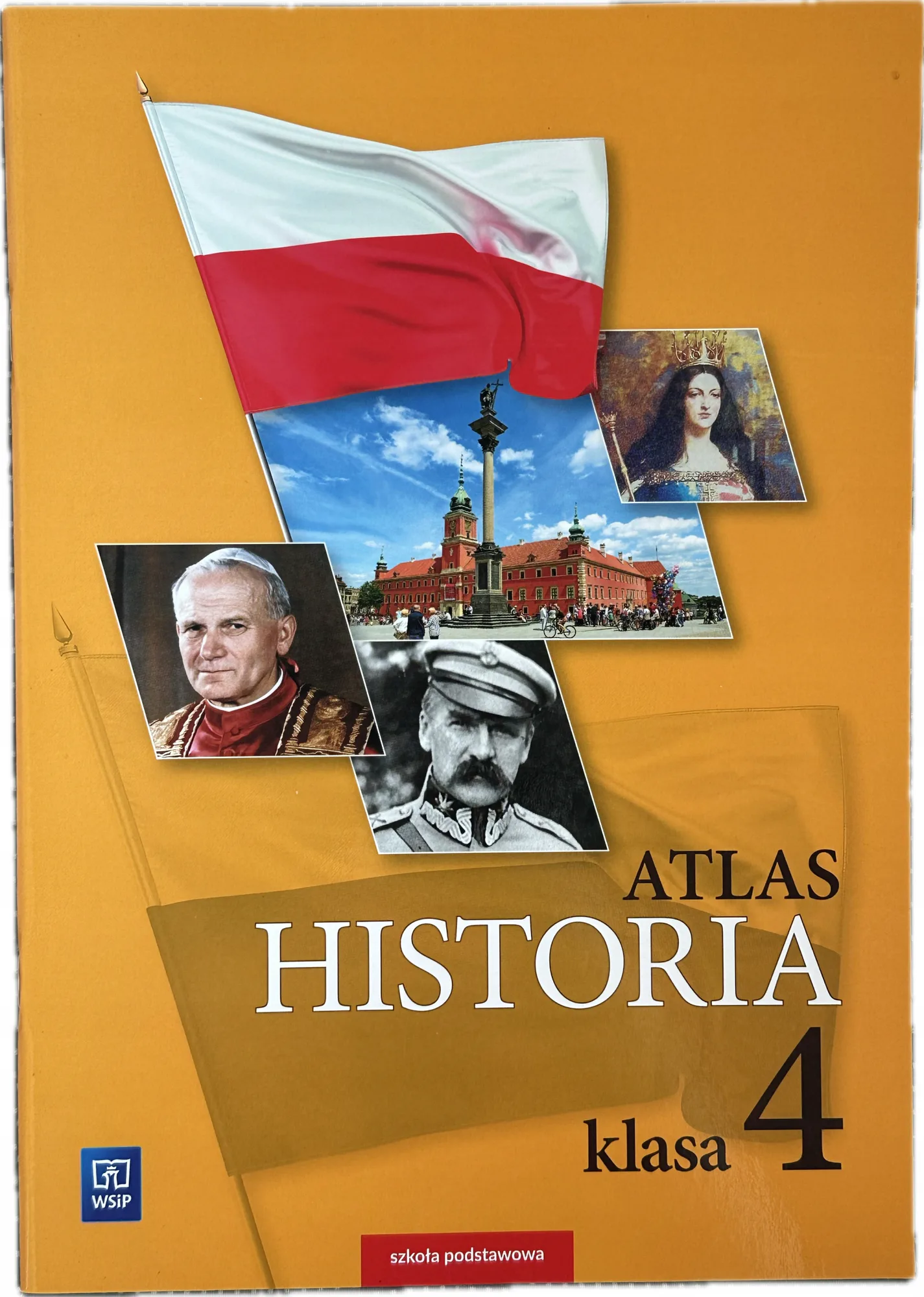 Okładka: ATLAS historyczny HISTORIA KLASA 4 NOWY WSIP
