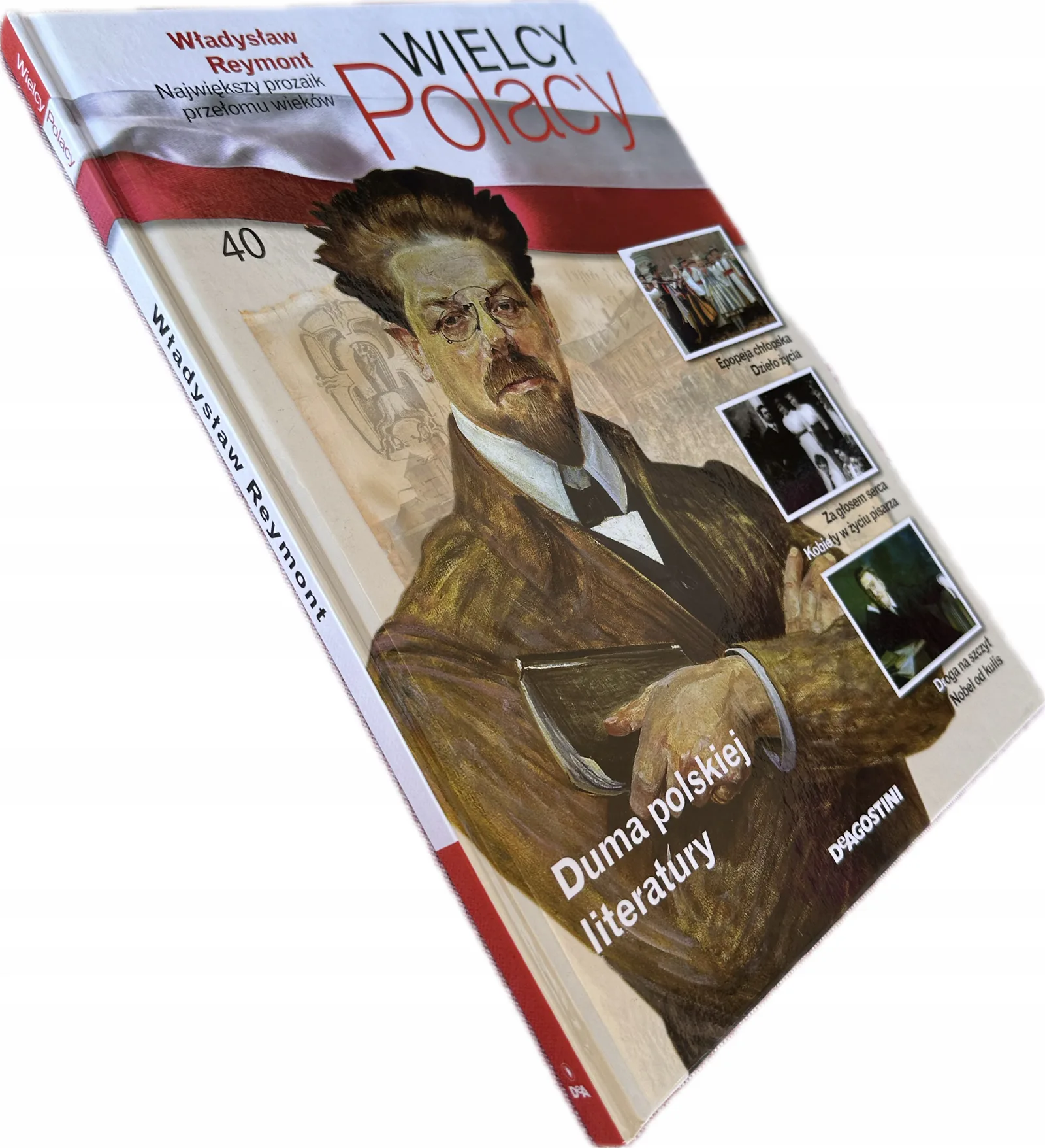 Okładka: WIELCY POLACY Władysław Reymont największy prozaik album