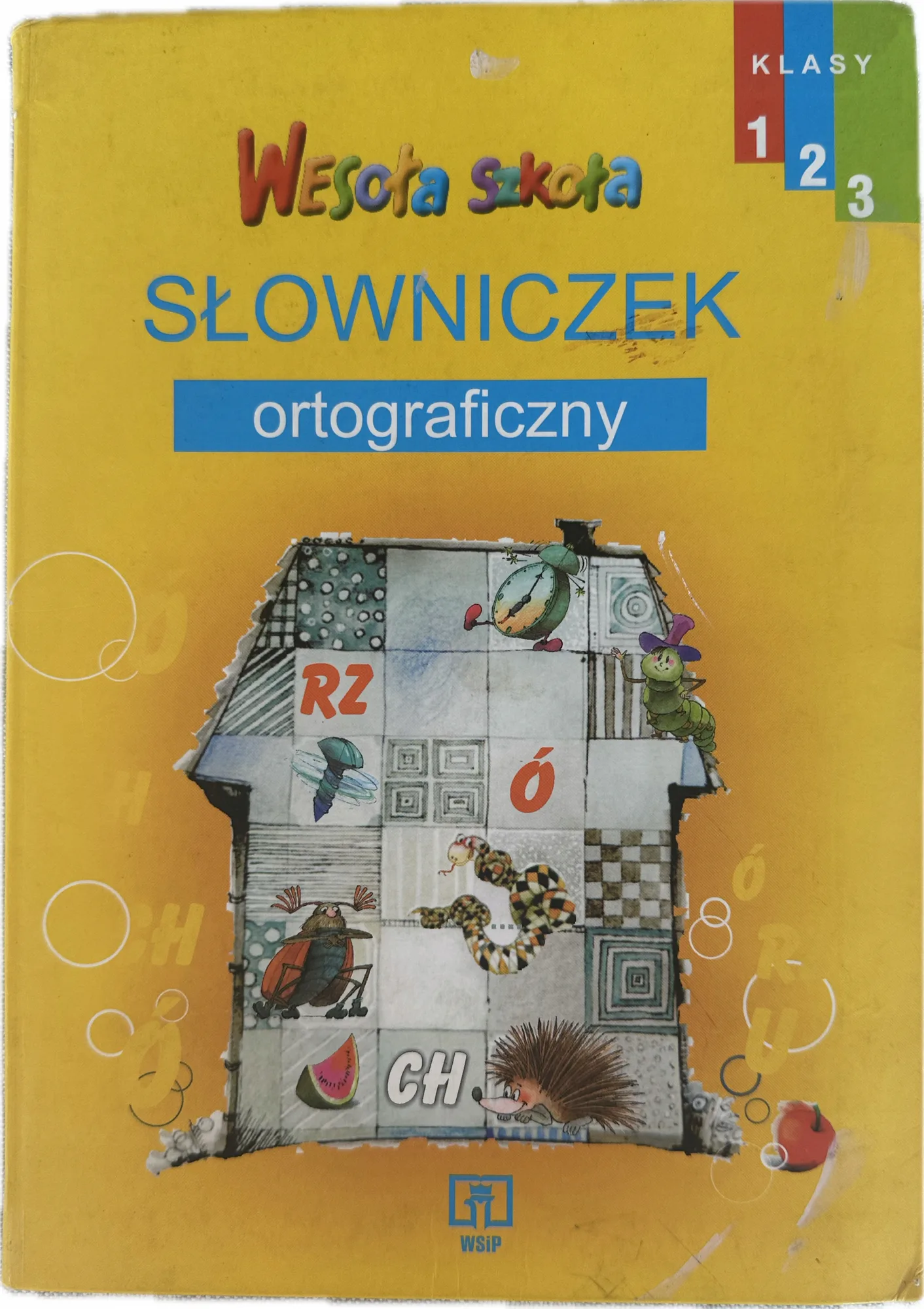 Okładka: Słownik Słowniczek ortograficzny dla dzieci klasa 1 2 3 SP używany