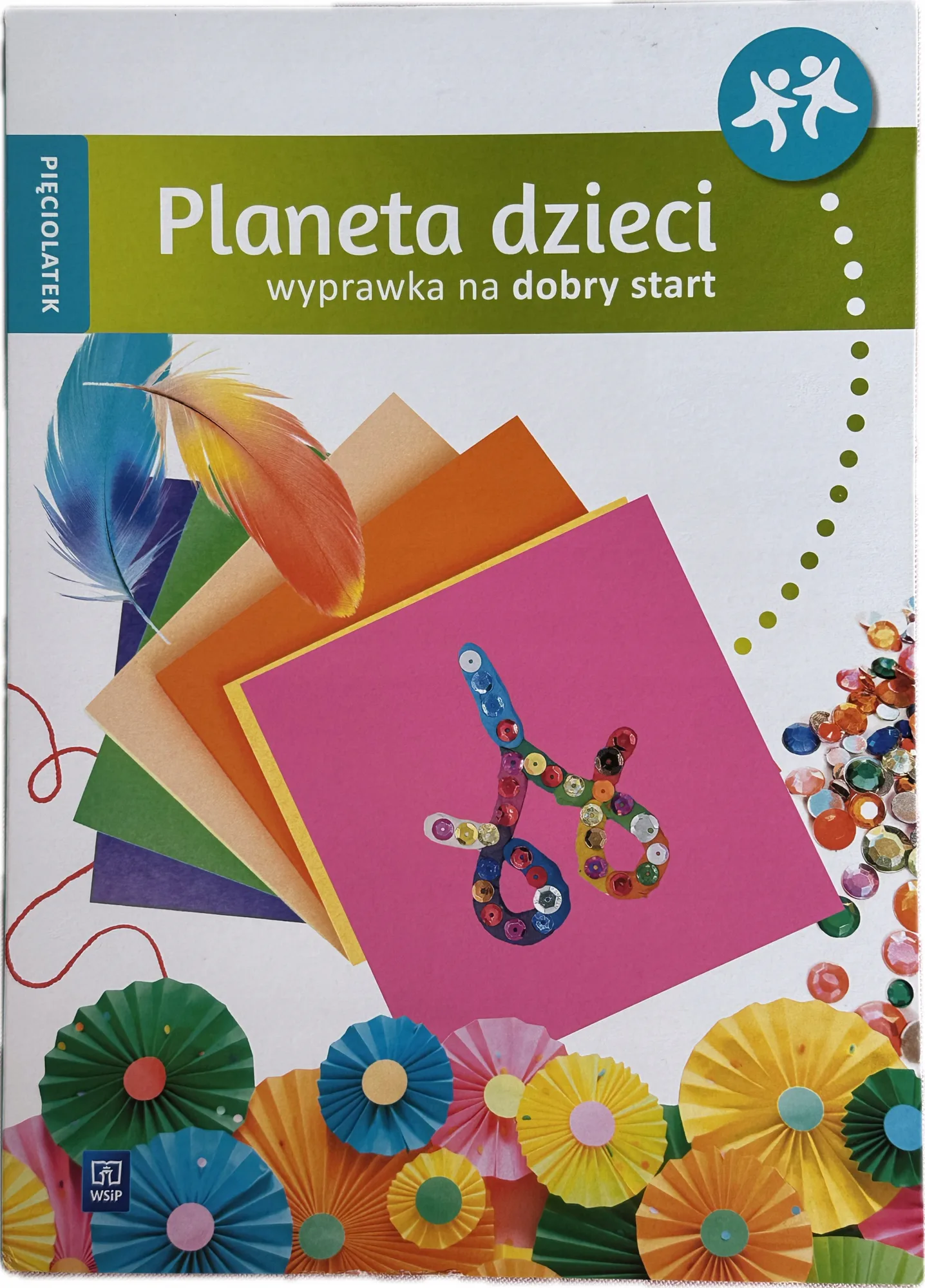 Okładka: Planeta dzieci 5-latek pięciolatek wyprawka wycinanki prace manualne