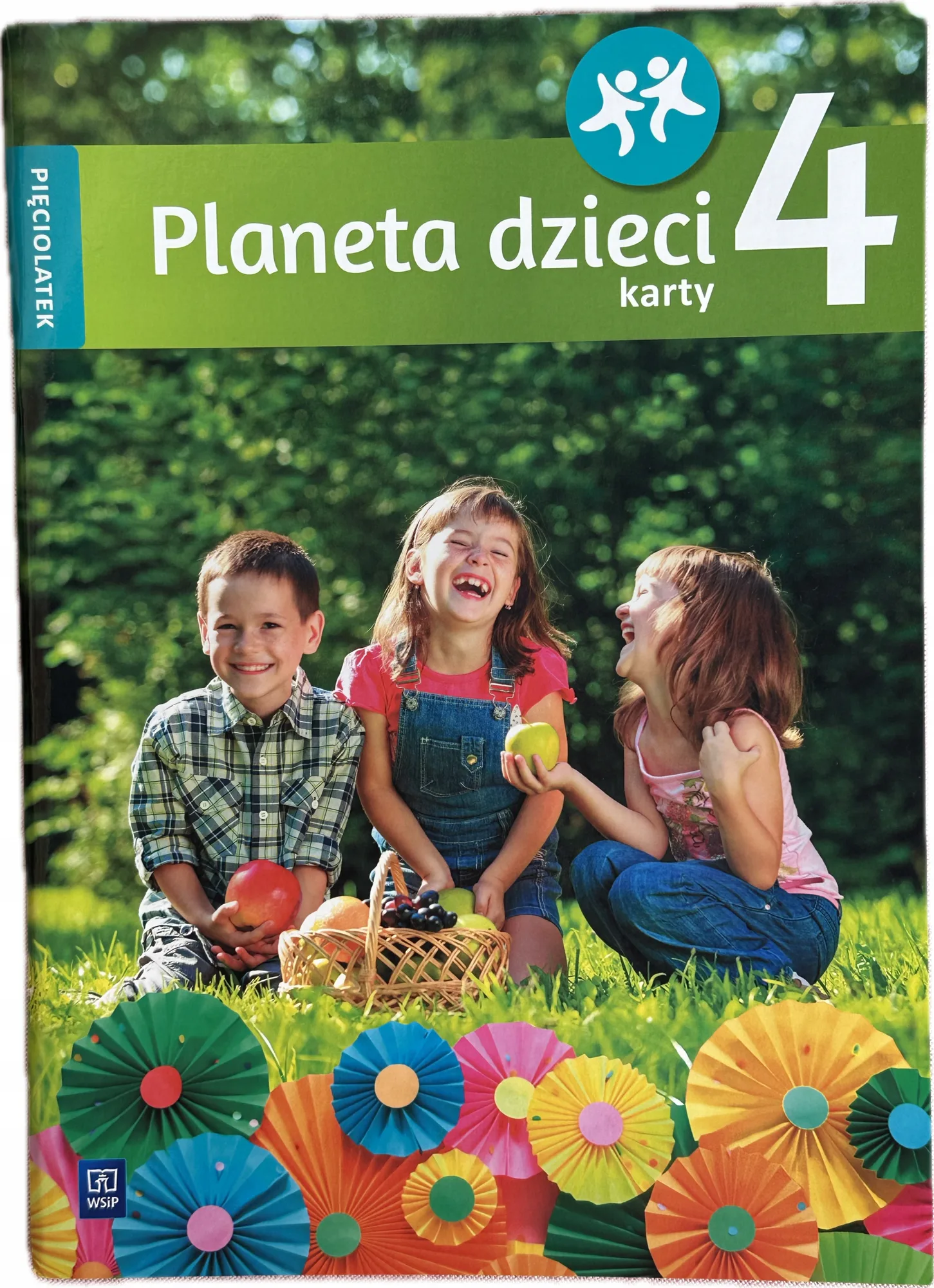 Okładka: Planeta dzieci 5-latek pięciolatek karty pracy część 4 WSIP