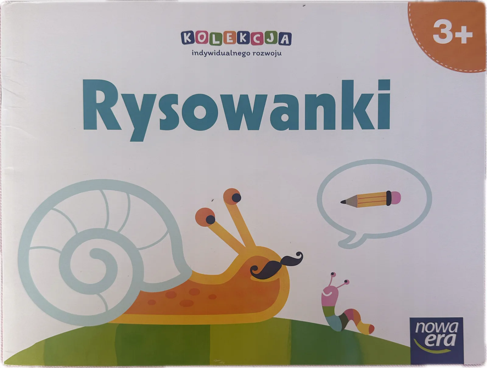 Okładka: Rysowanie po śladzie 3 LATKA 3+ A4 NOWA ERA RYsowanki