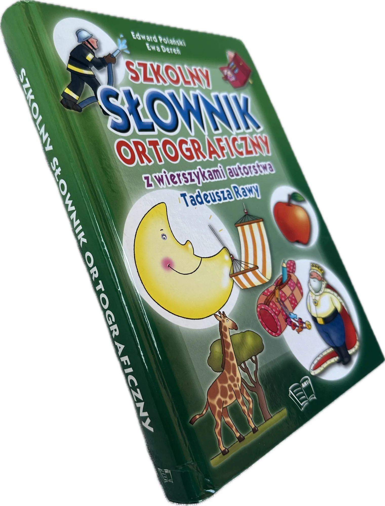 Okładka: Słownik Słowniczek ortograficzny wierszykami dla dzieci klasa 1-6 twarda