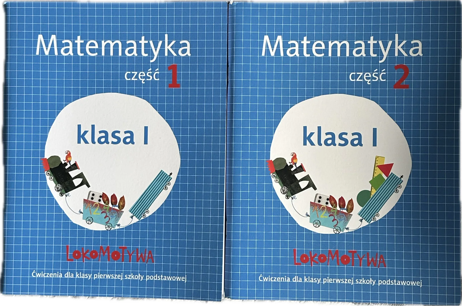Okładka: Lokomotywa matematyka Klasa 1 komplet zeszyt ćwiczeń matematycznych GWO