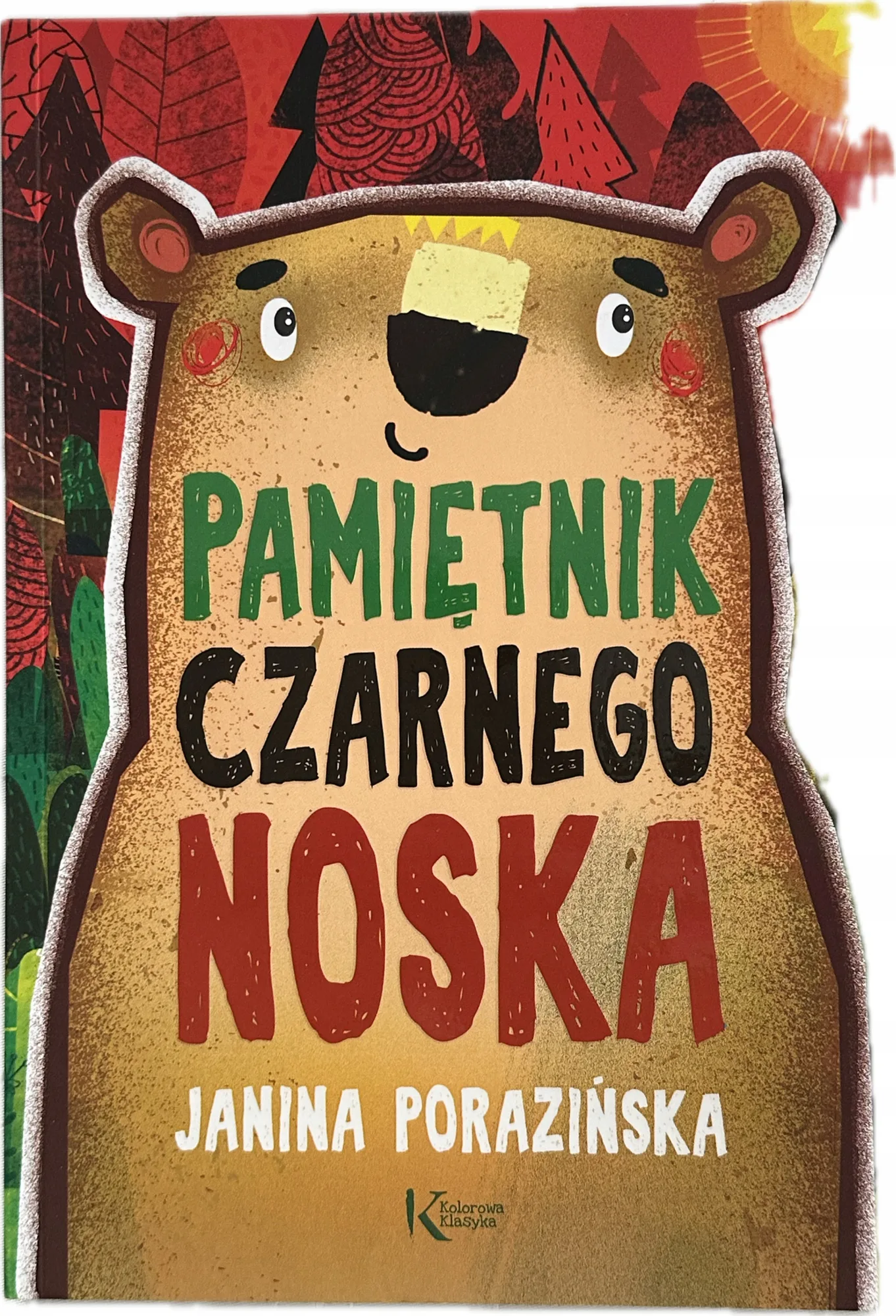 Okładka: Pamiętnik Czarnego Noska JANINA PORAZIŃSKA