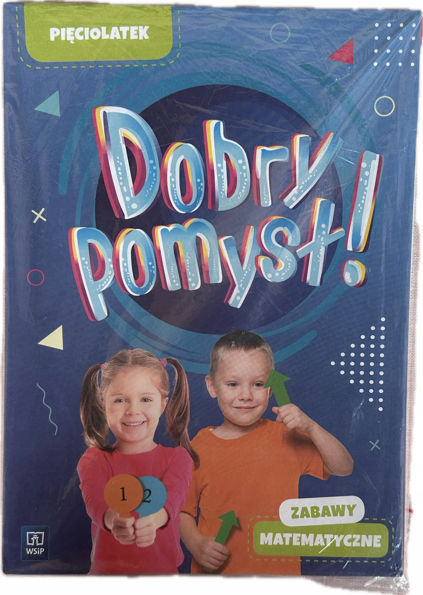 Okładka: Dobry pomysł pięciolatek 5 - latek zabawy matematyczne karty pracy 5 lat