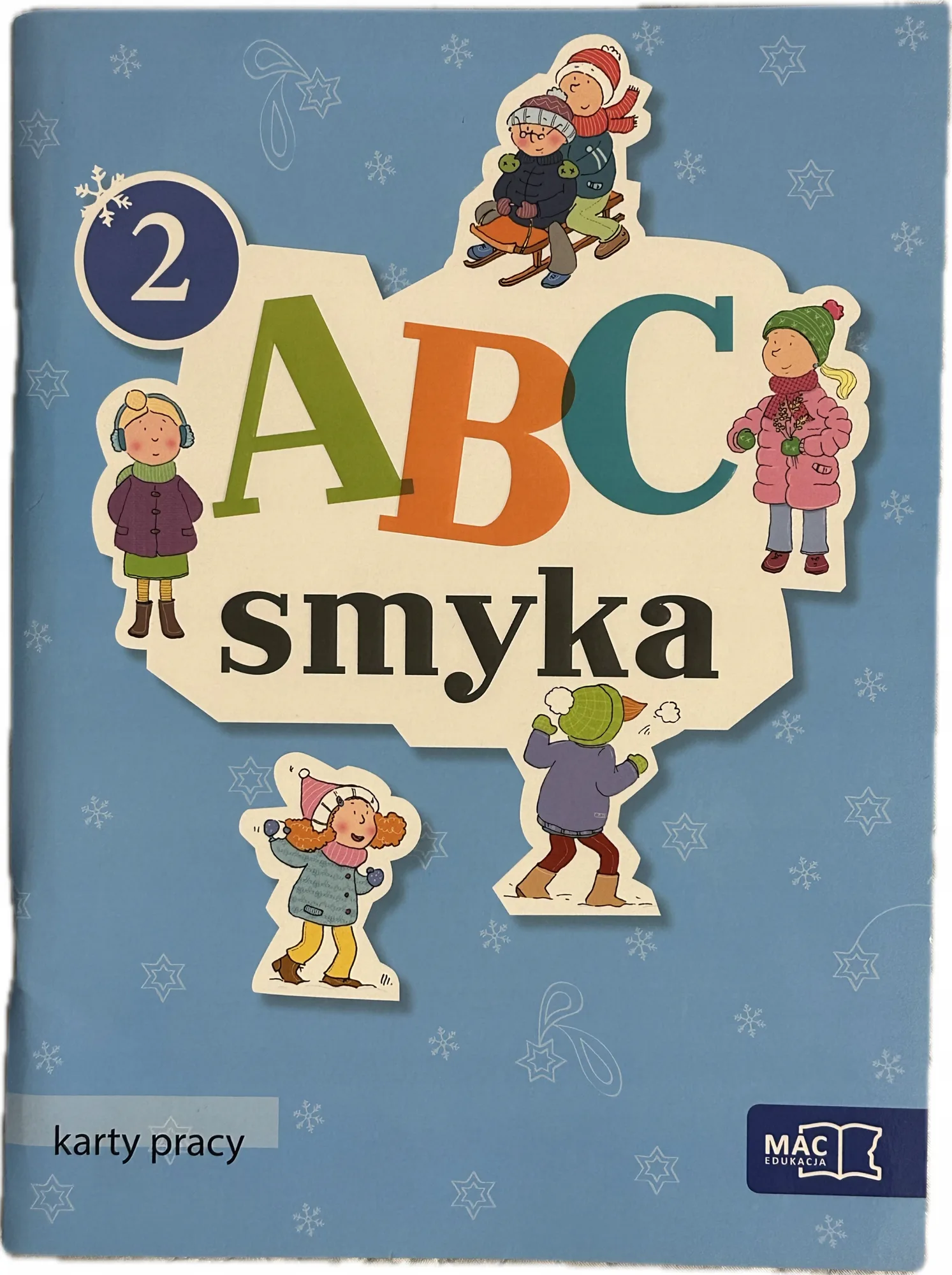 Okładka: ABC smyka karty pracy dla przedszkolaka część 2 MAC