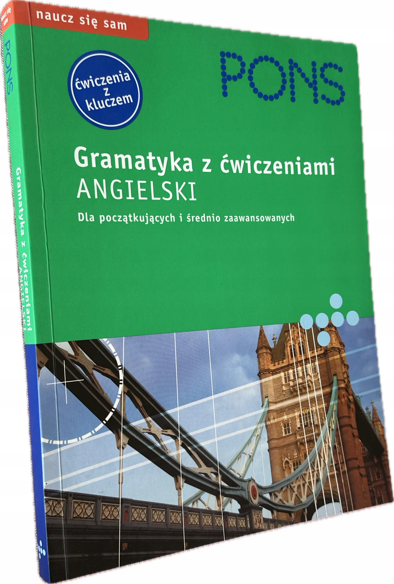 Okładka: Gramatyka z ćwiczeniami ANGIELSKI PONS