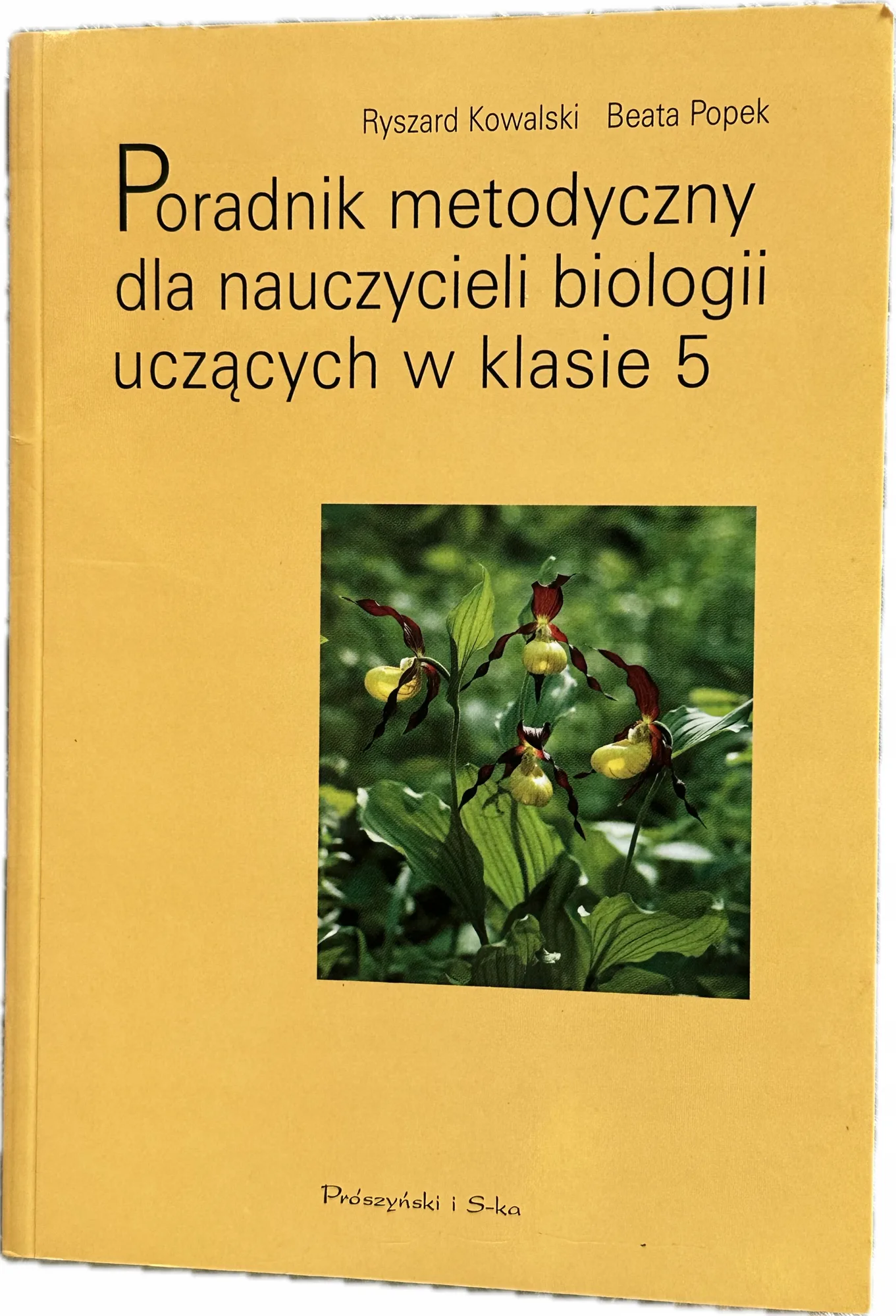 Okładka: Biologia klasa 5 przewodnik metodyczny dla nauczycieli testy