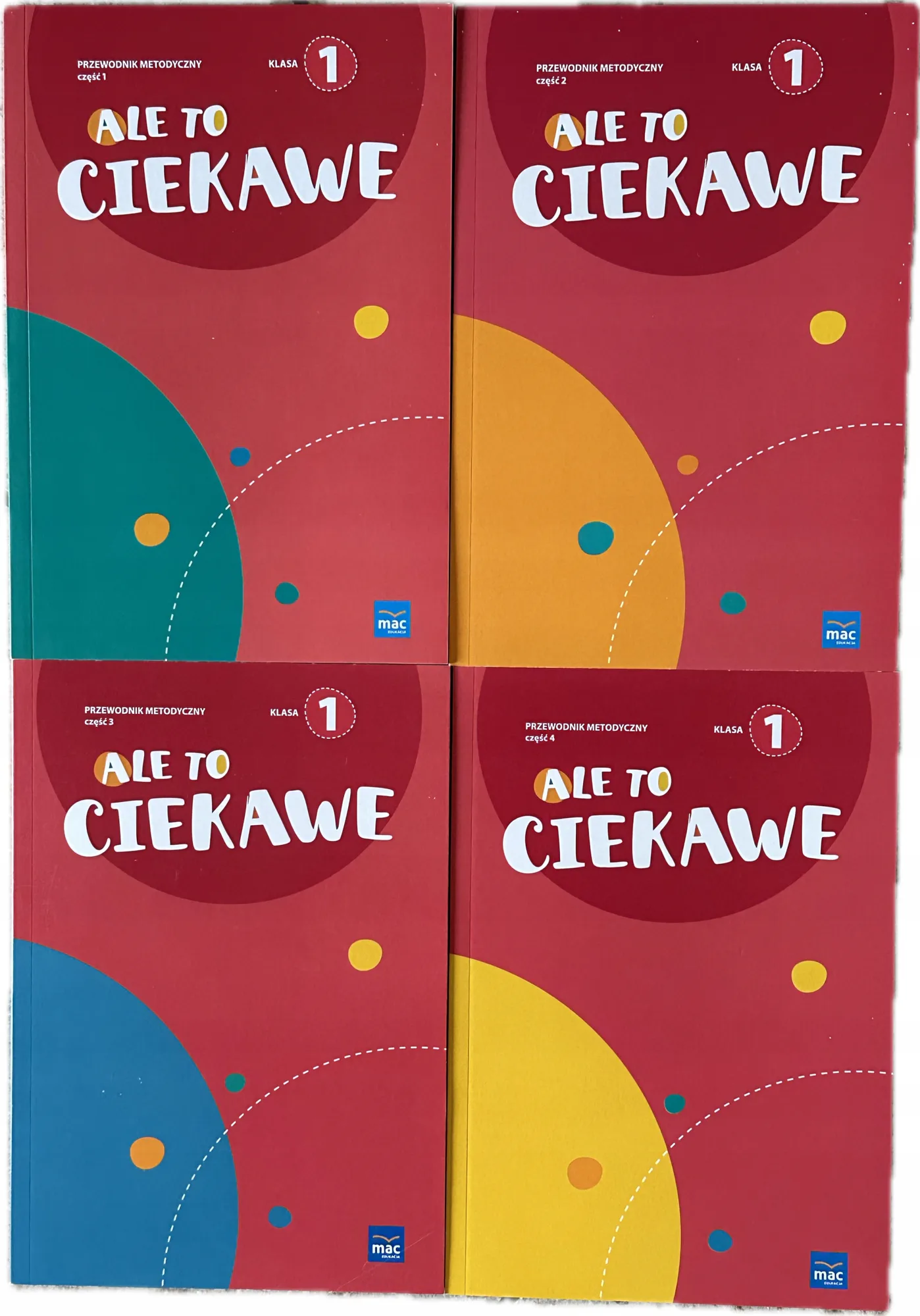 Okładka: Ale to ciekawe przewodnik metodyczny ksiązka nauczyciela klasa 1 komplet