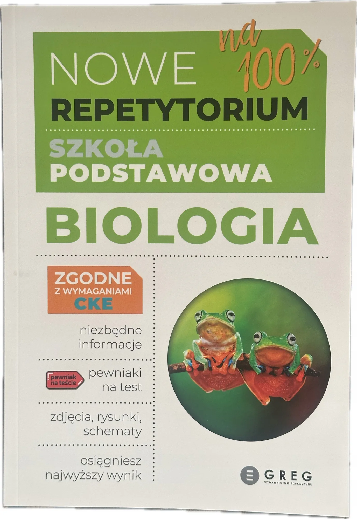 Okładka: Biologia NOWE repetytorium powtórki z biologii BIOLOGIA ściąga 5 6 7 8