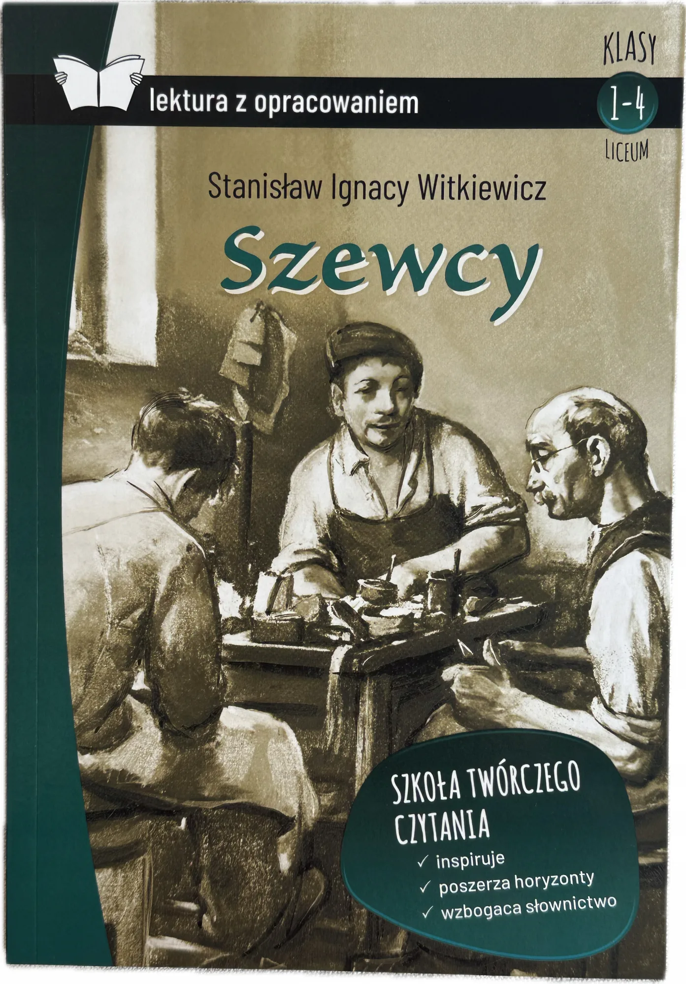 Okładka: SZEWCY WITKIEWICZ lektura z opracowaniem