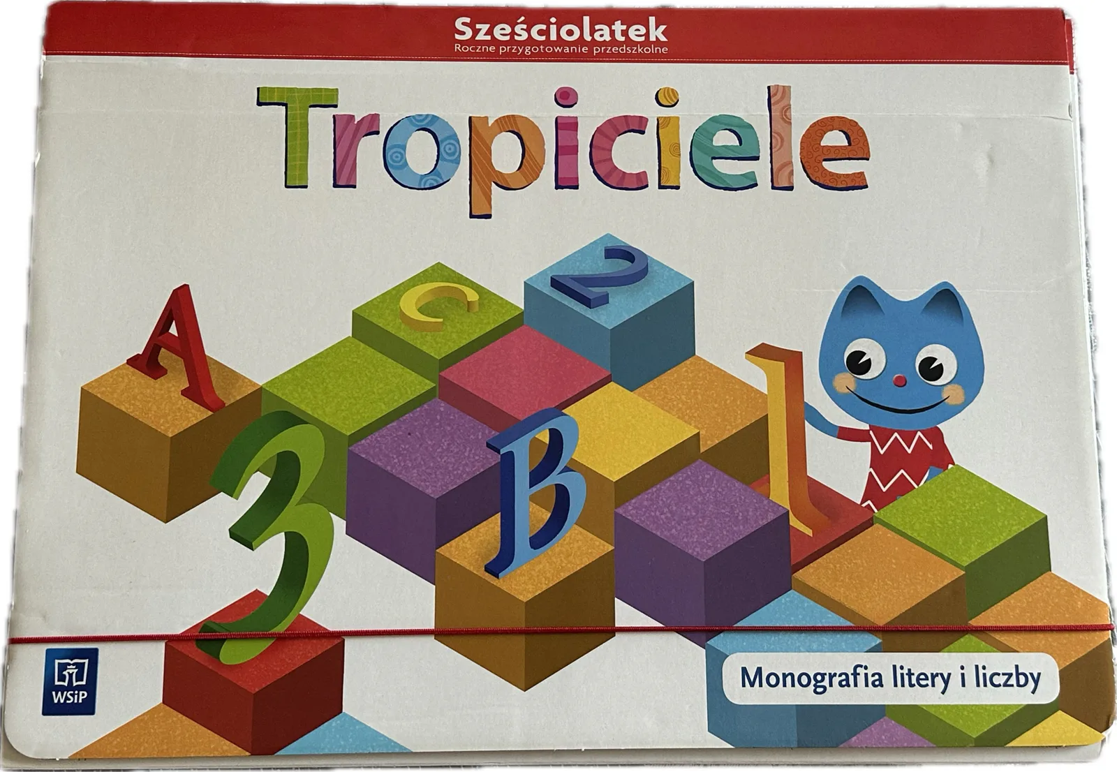 Okładka: Monografia Litery i liczby TROPICIELE plansze dydaktyczne WSIP FOLIA
