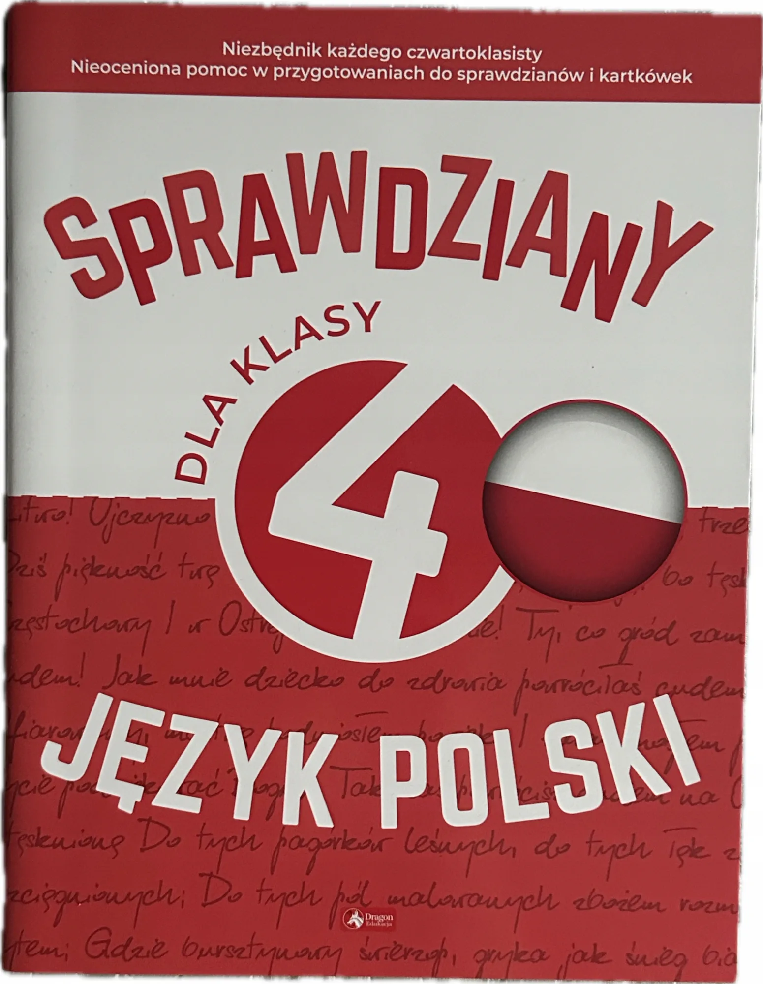 Okładka: Język polski klasa 4 sprawdziany testy klucze odpowiedzi