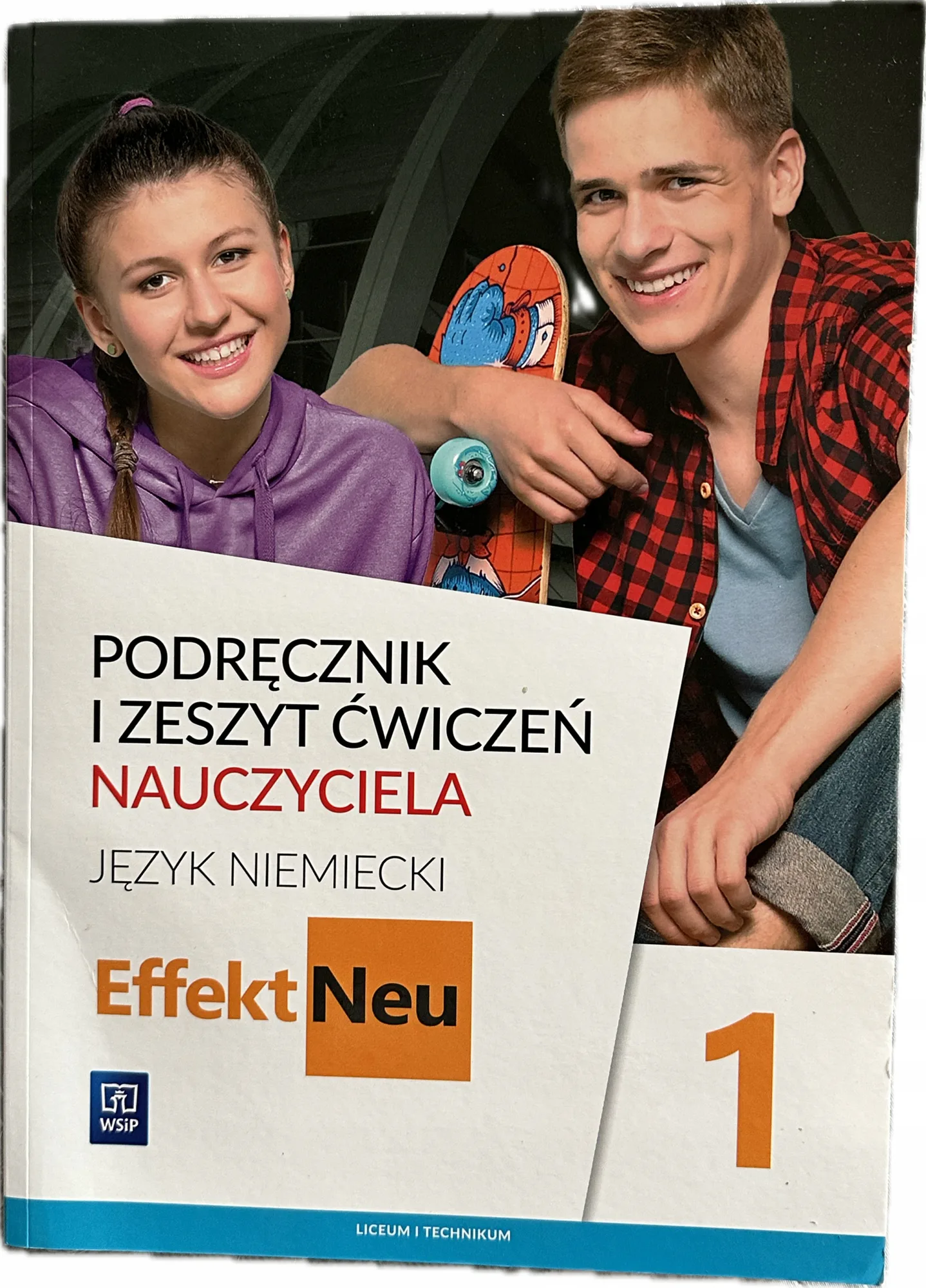 Okładka: Effekt Neu 1 KSIĄŻKA NAUCZYCIELA poradnik WSIP