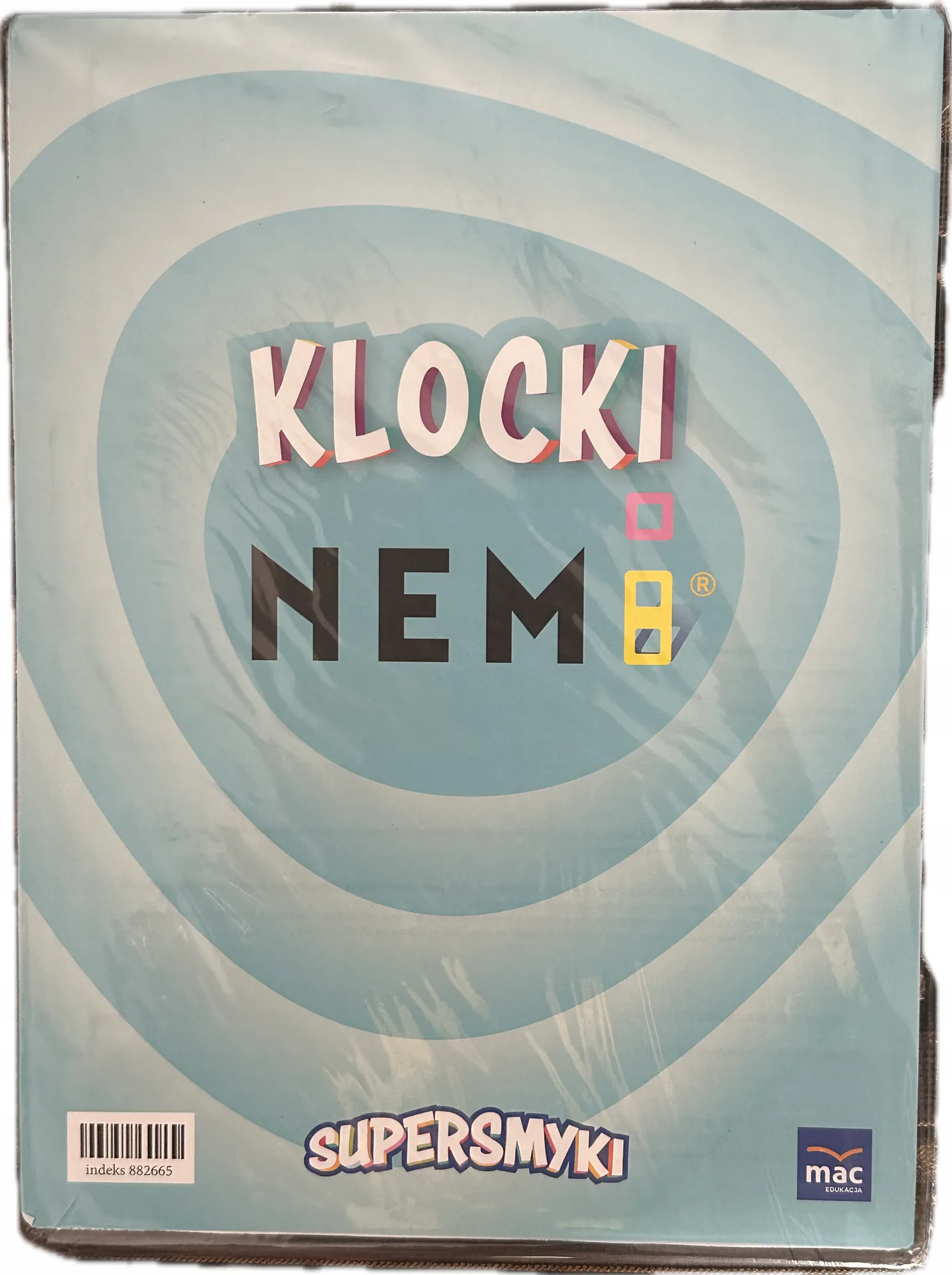 Okładka: SUPERSMYKI POZIOM B+ klocki NEMI MAC
