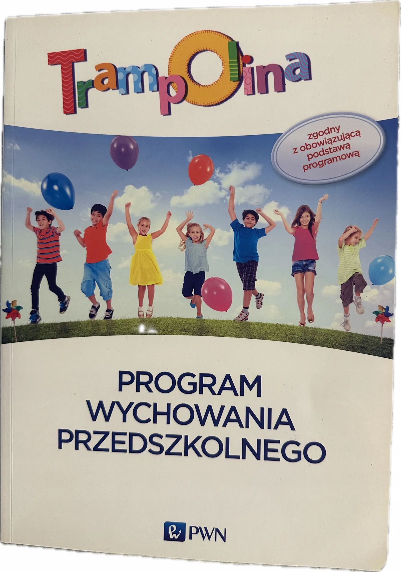 Okładka: Program wychowania przedszkolnego Trampolina PWN