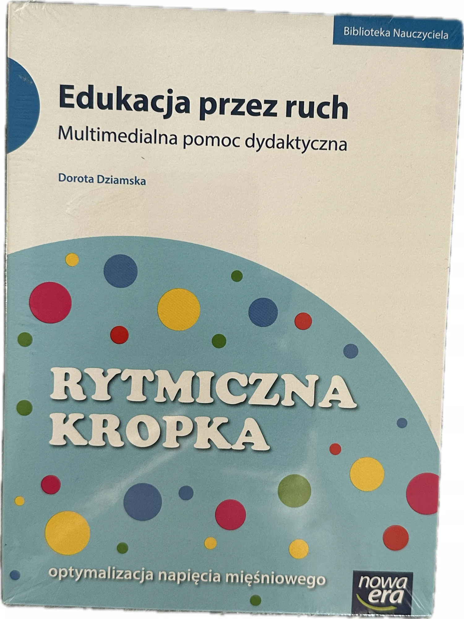 Okładka: Edukacja przez ruch multimedialna pomoc dydaktyczna napięcie mięśni NOWA ER