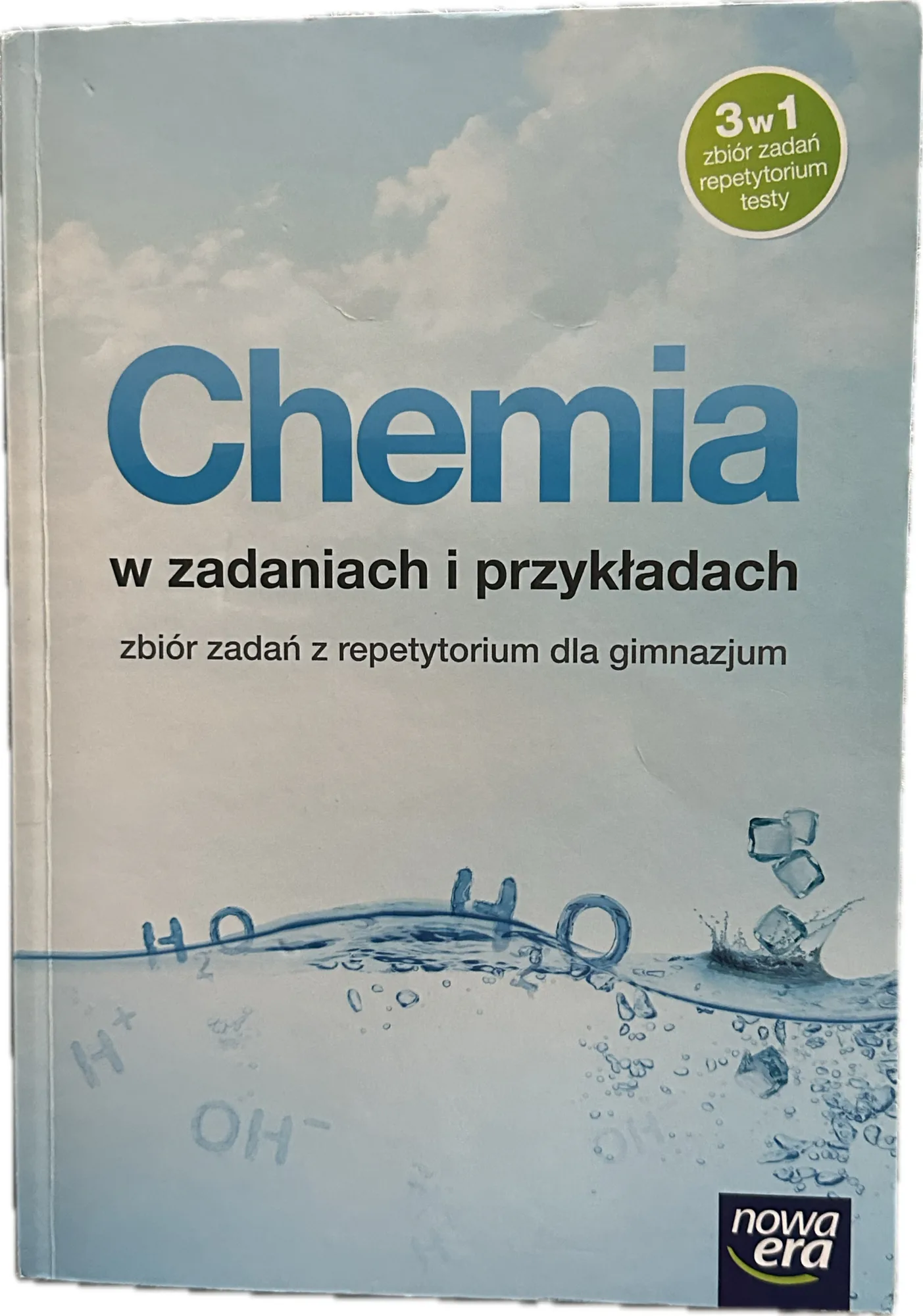 Okładka: CHemia ściąga zbiór zadań korepetycje zadania z pełnymi rozwiązaniami 7 8