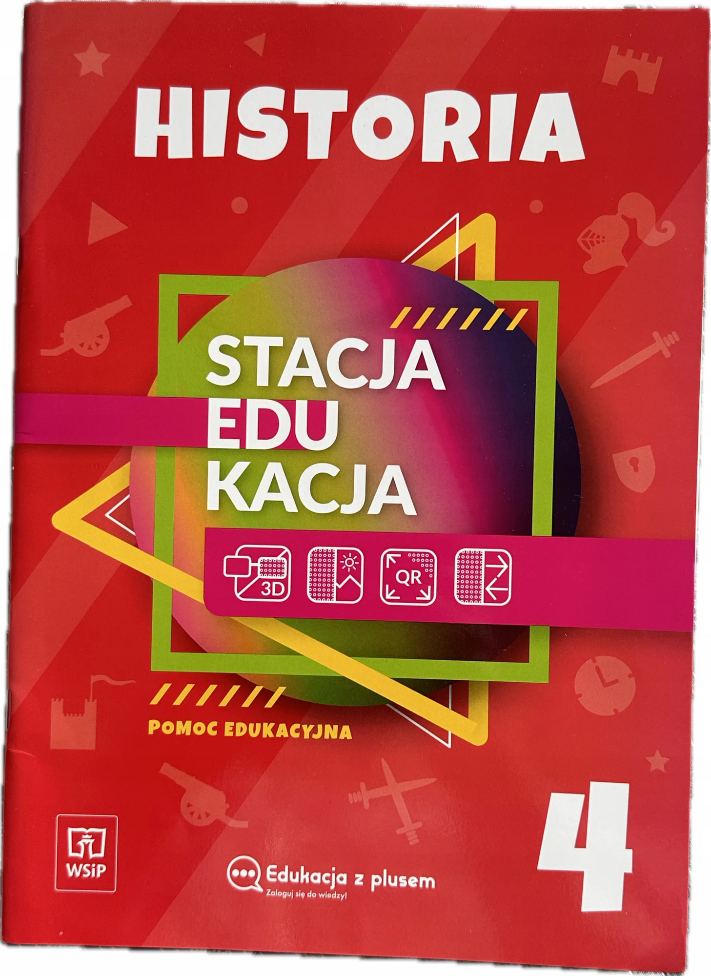 Okładka: hISTORIA klasa 4 WSIP pomoce edukacyjne ściąga STACJA EDUKACJA