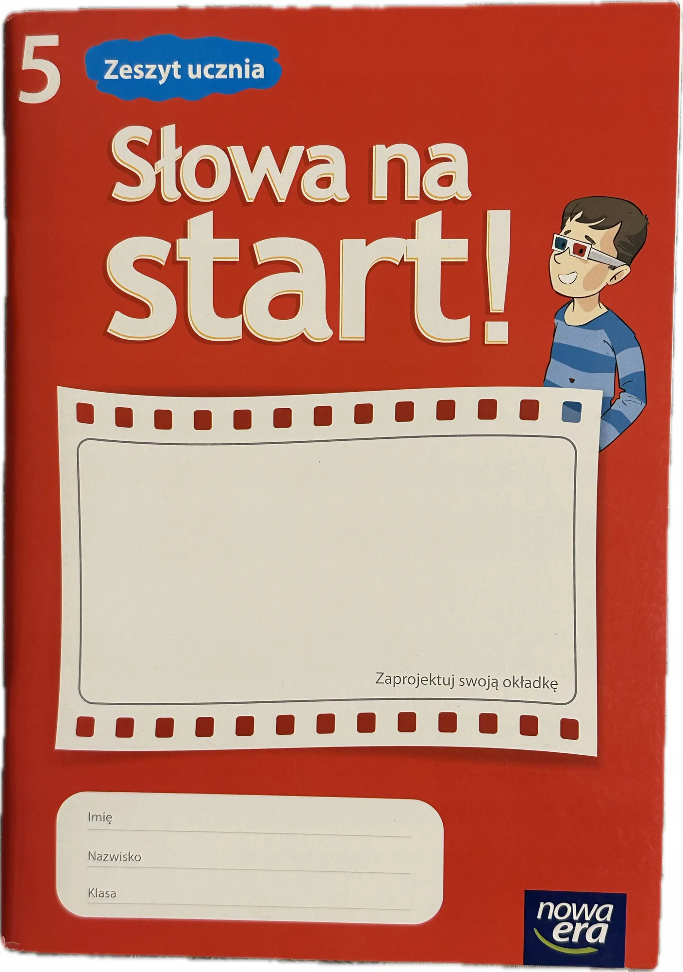 Okładka: SŁOWA NA START zeszyt ucznia ćwiczenia klasa 4 NOWA ERA