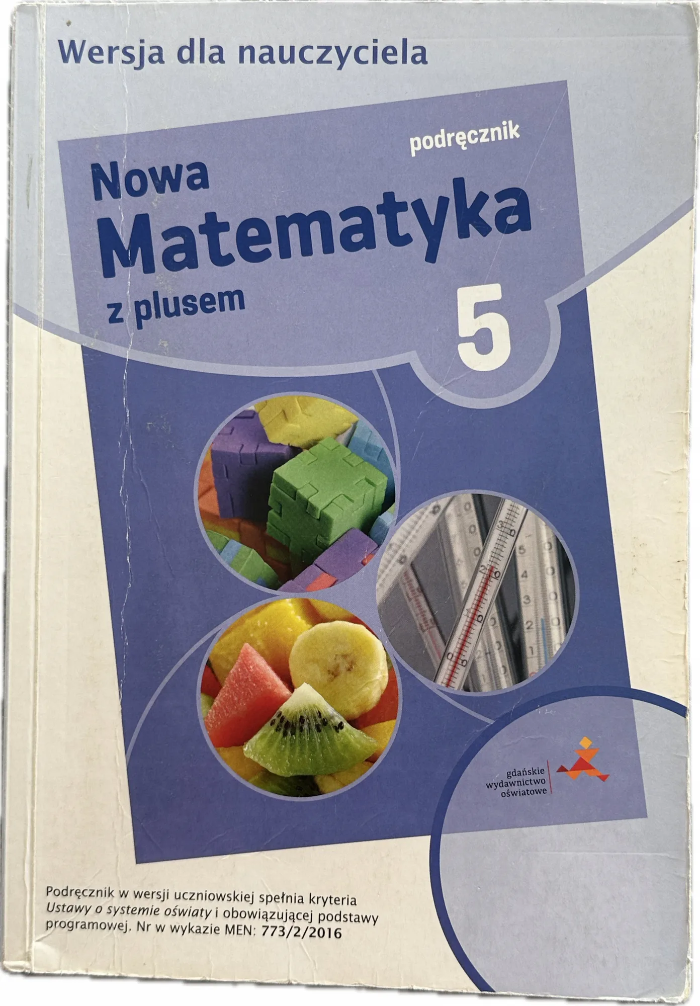Okładka: Matematyka z plusem GWO KLasa 5 książka nauczyciela