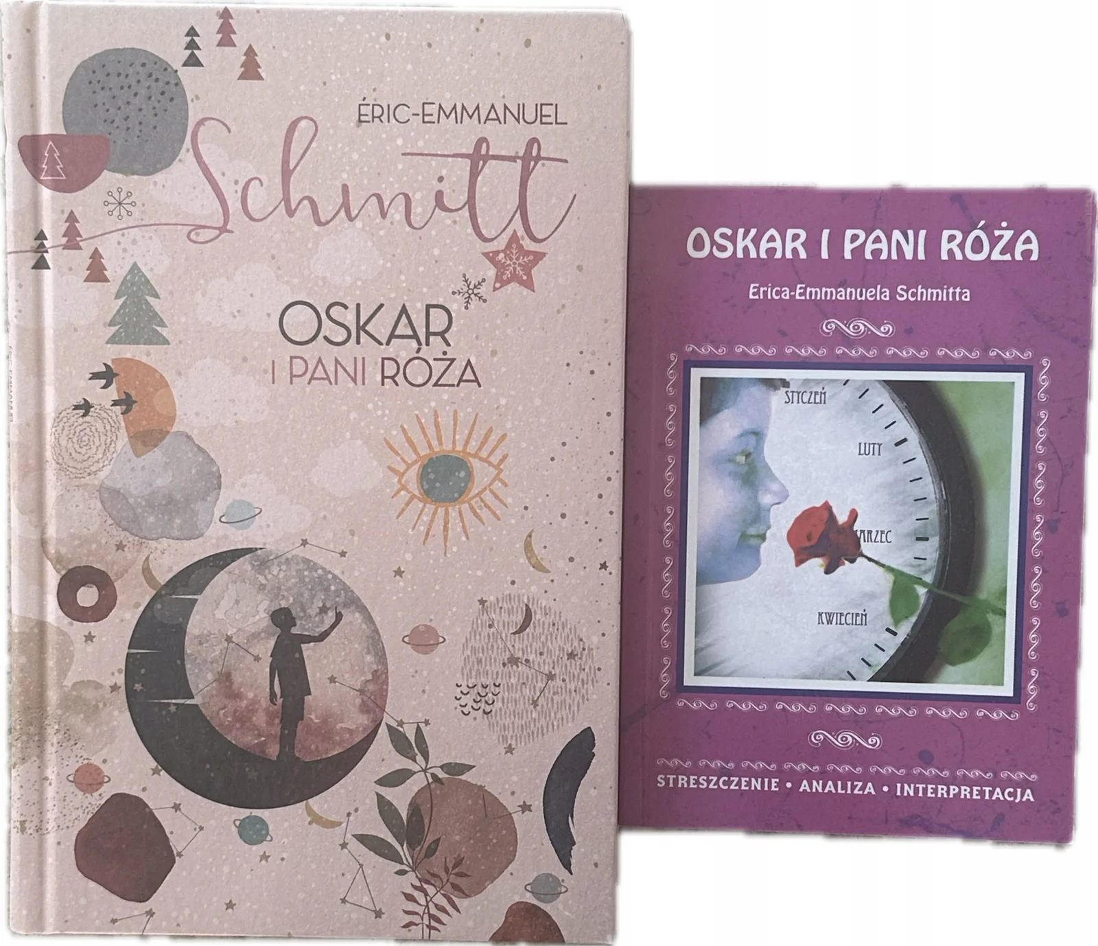 Okładka: OSKAR I PANI RÓŻA LEKTURA + opracowanie streszczenie ściąga omówienie