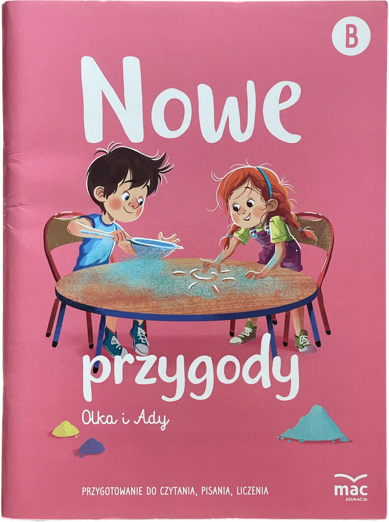 Okładka: Nowe przygody Olka i ADY PRZYGOTOWANIE DO CZYTANIA PISANIA LICZENIA
