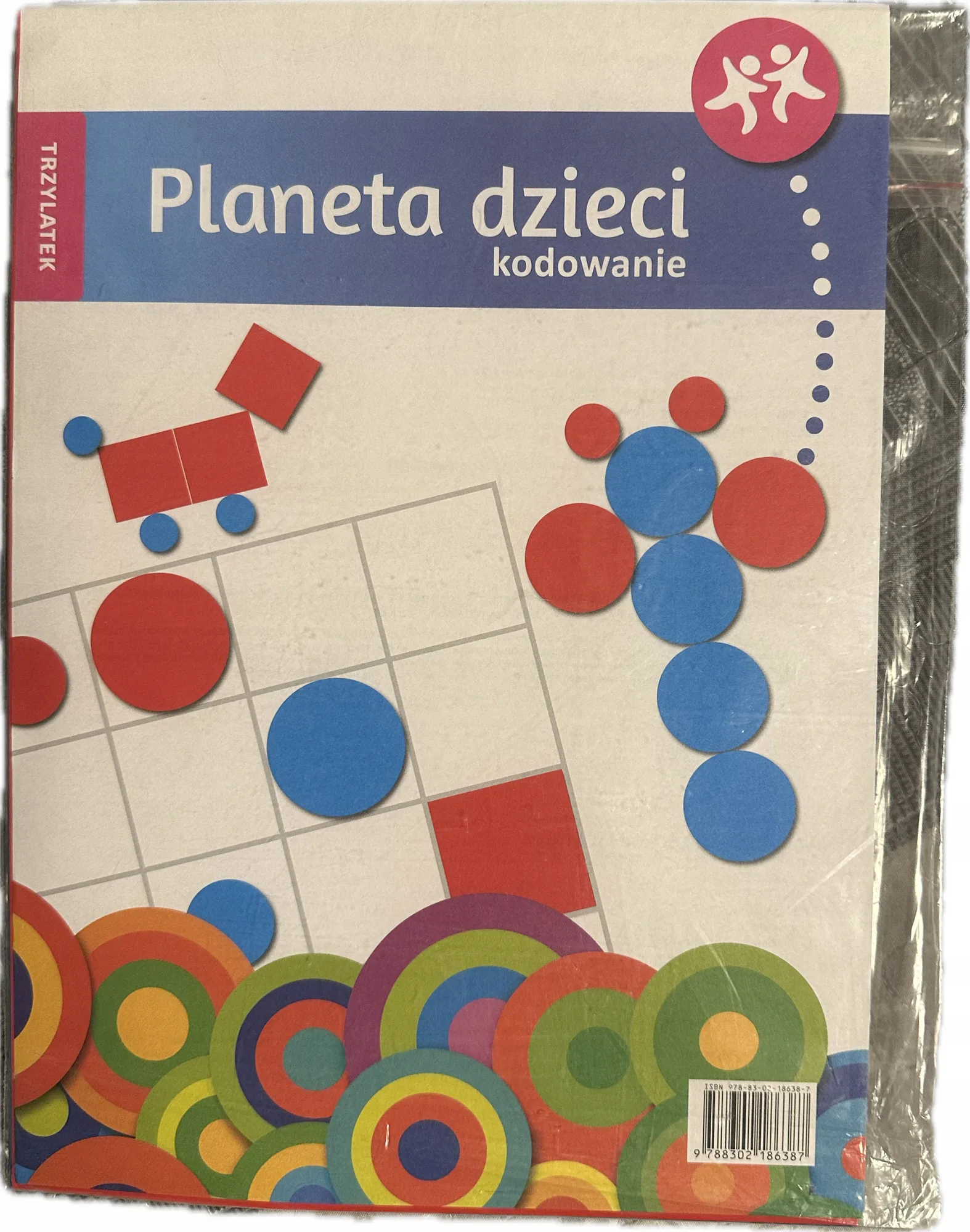 Okładka: Planeta DZIECI KODOWANIE 3-LATEK TRZYLATEK. WSIP