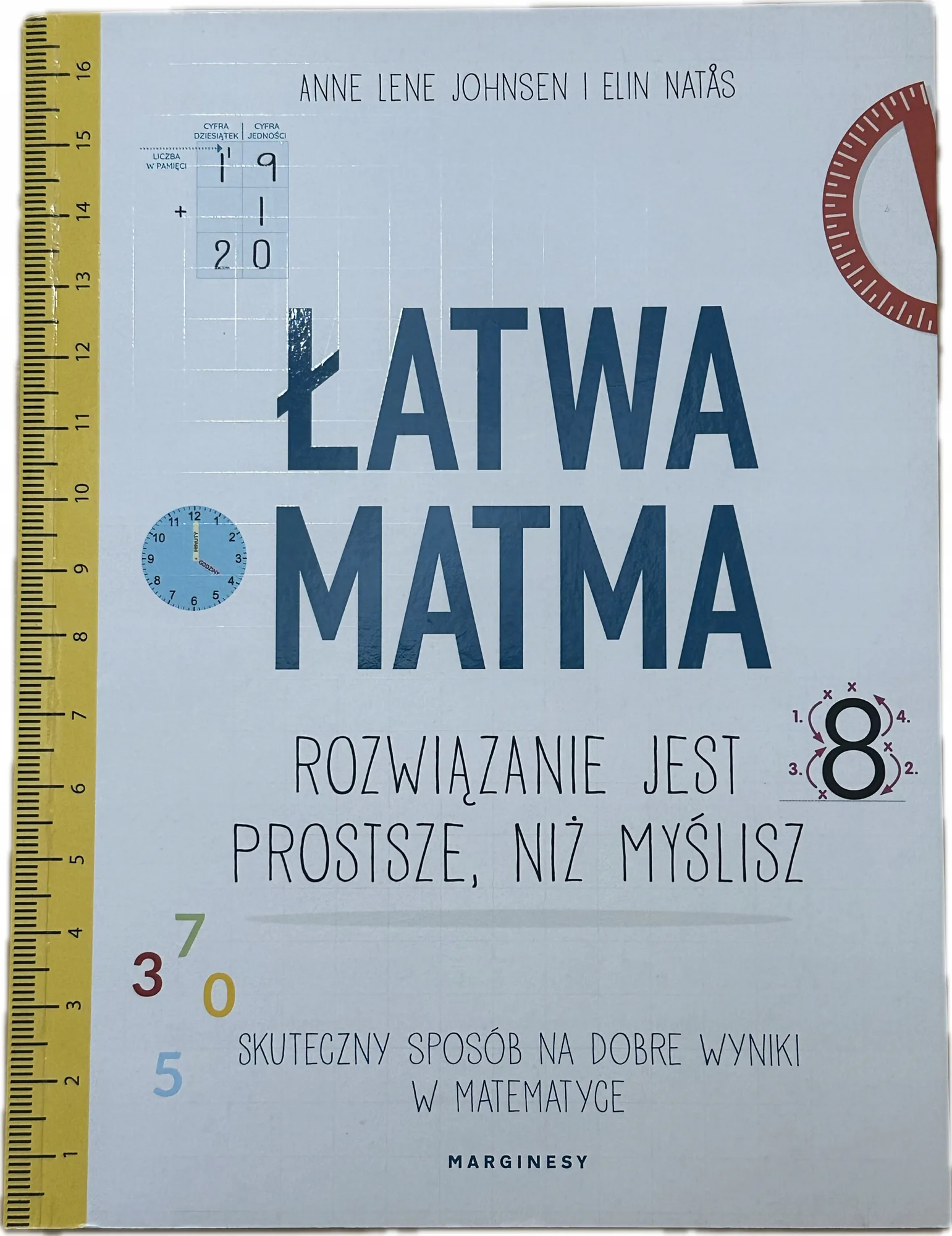 Okładka: Łatwa matma rozwiązanie jest prostsze niż myślisz