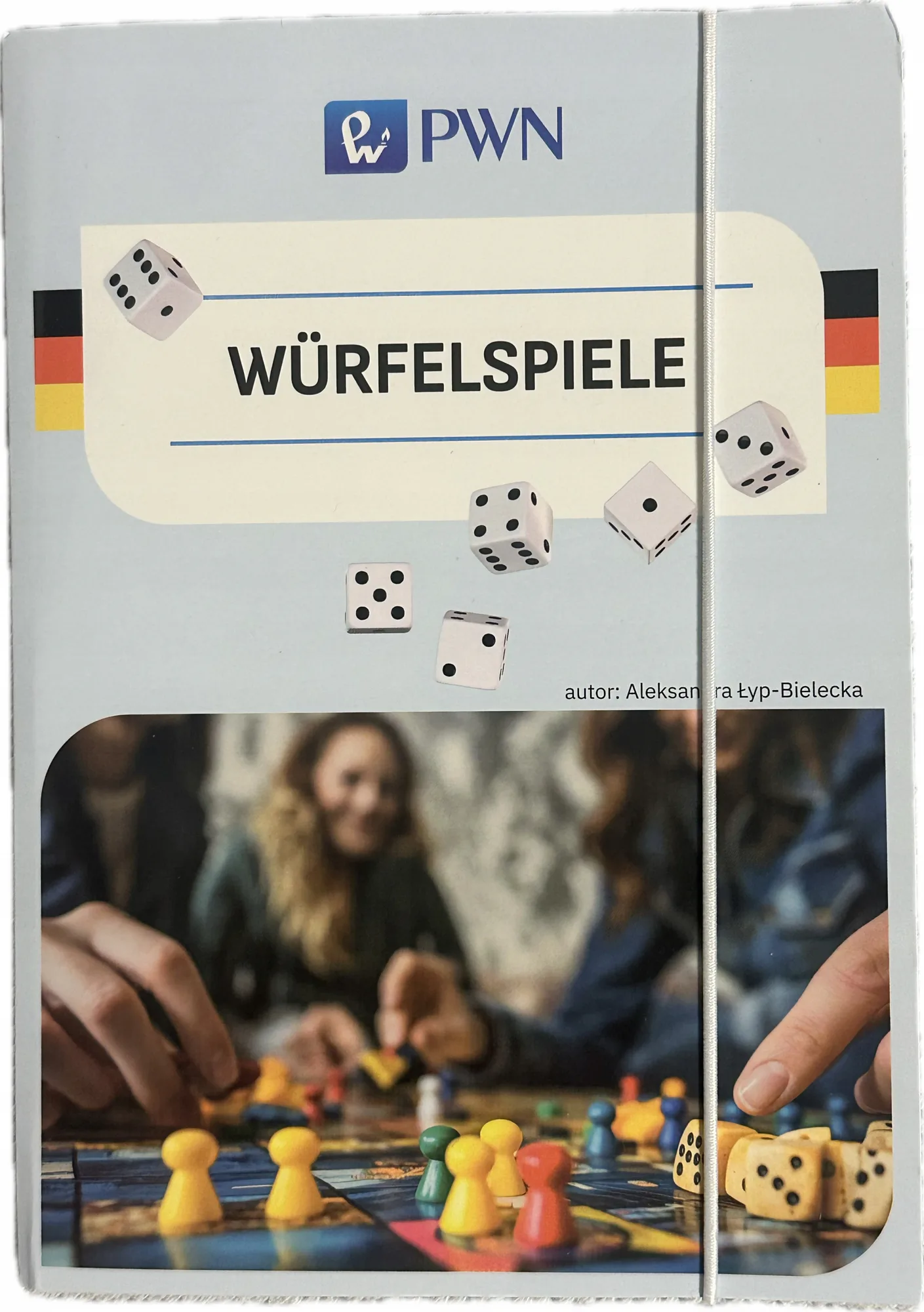 Okładka: materiały do nauki niemieckiego PWN WURFELSPIELE