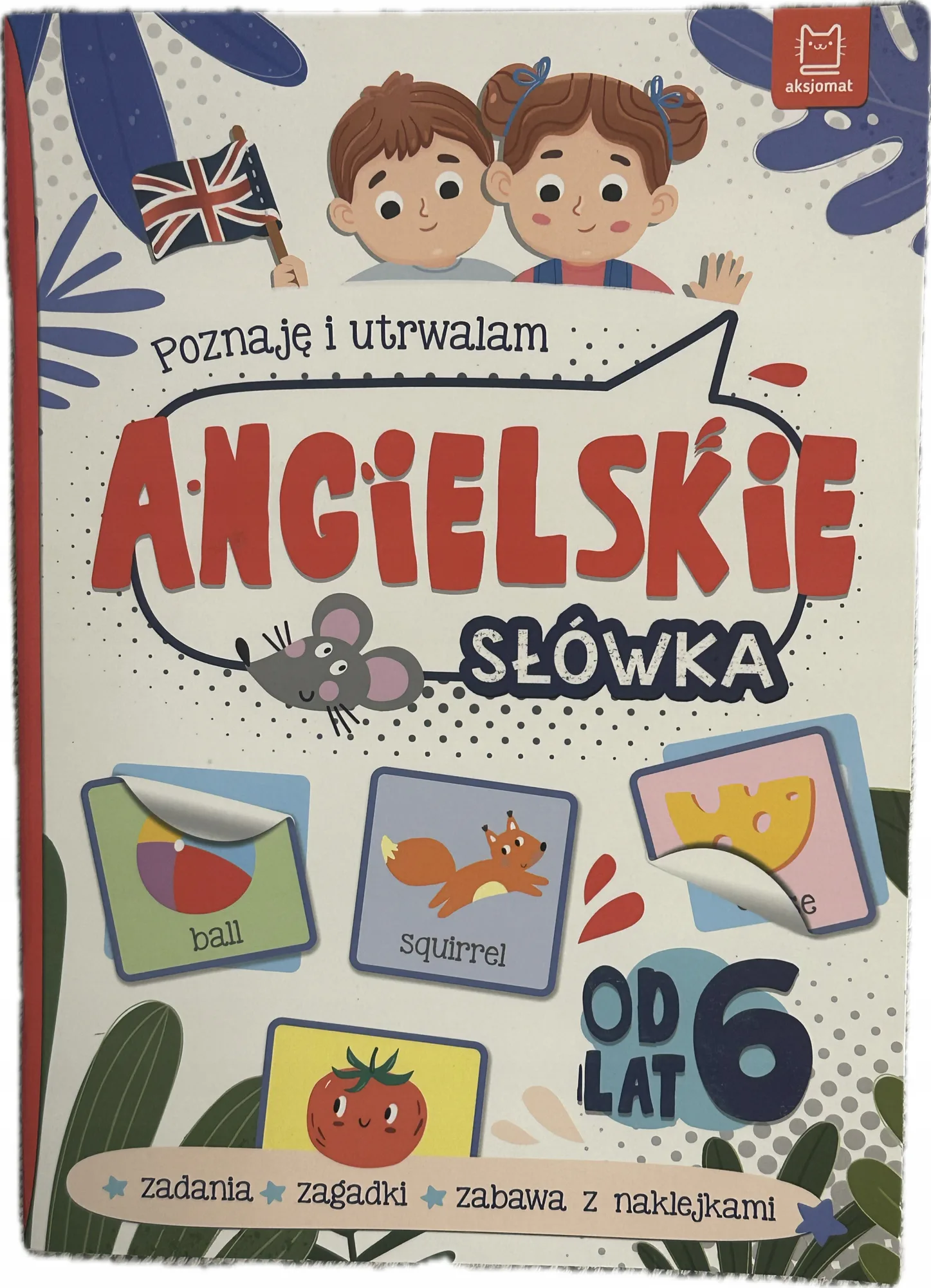 Okładka: język angielski ćwiczenia PIERWSZE słówka 6 7 LAT Poznaję i utrwalam