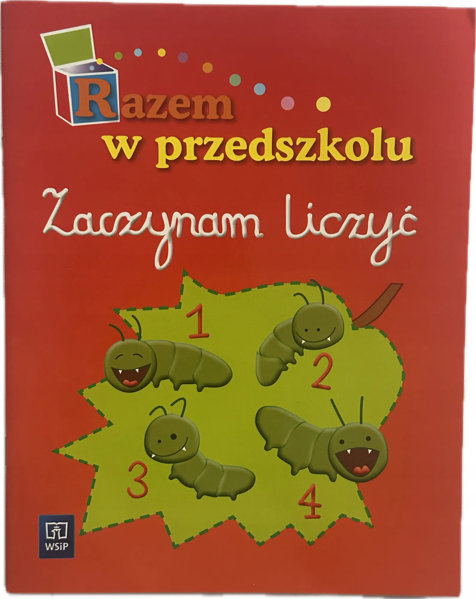 Okładka: WSIP Razem w przedszkolu Zaczynam liczyć zerówka 6 lat nauka liczenia
