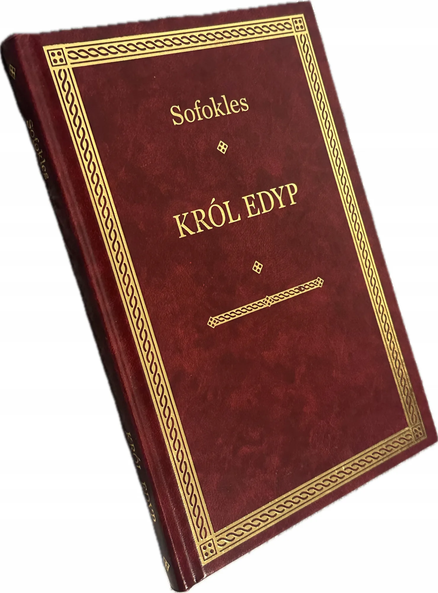 Okładka: KRÓL EDYP LEKTURA Sofokles