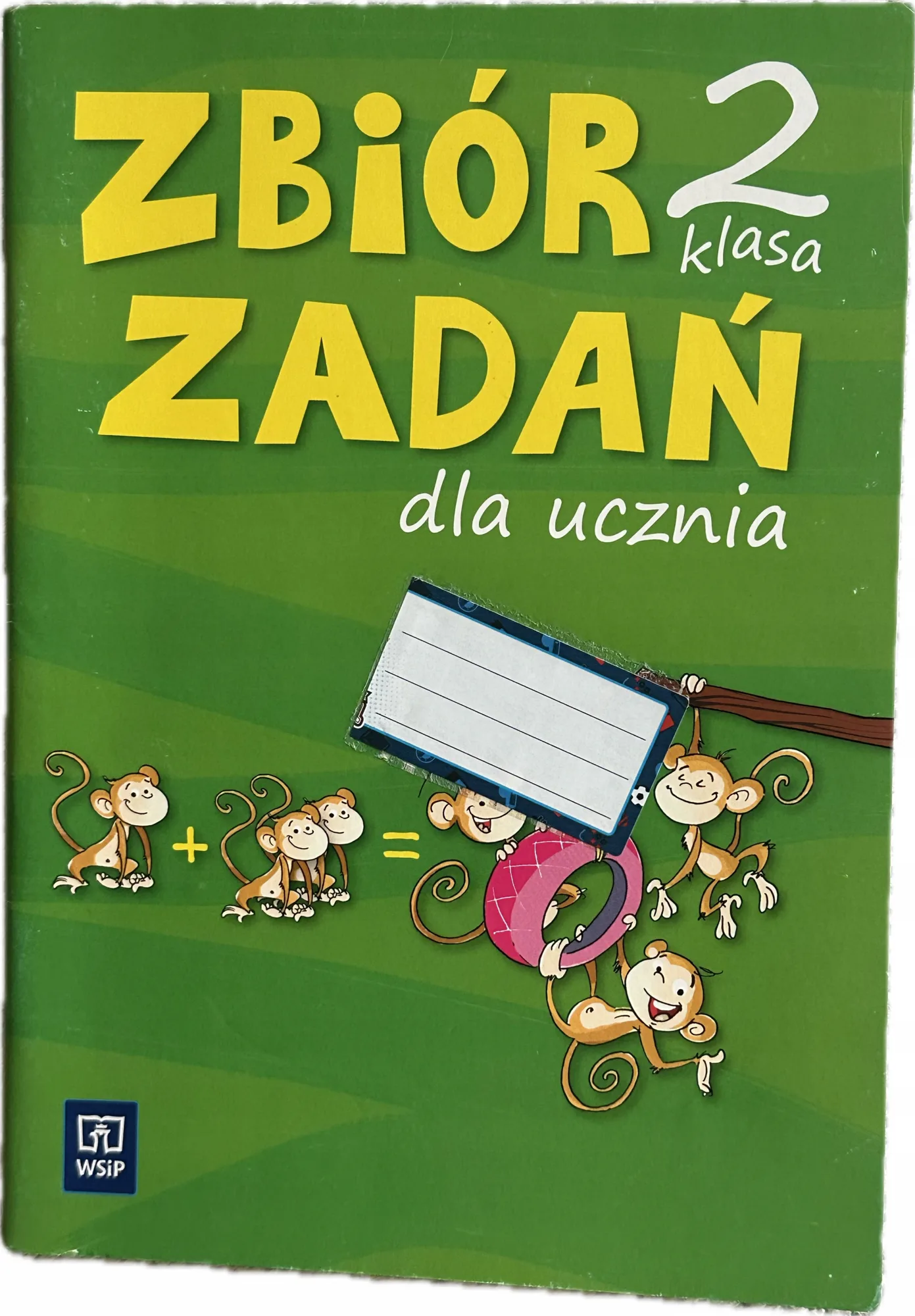 Okładka: MATEMATYKA klasa 2 zbiór zadań ćwiczenia zadania WSIP Wesoła szkoła