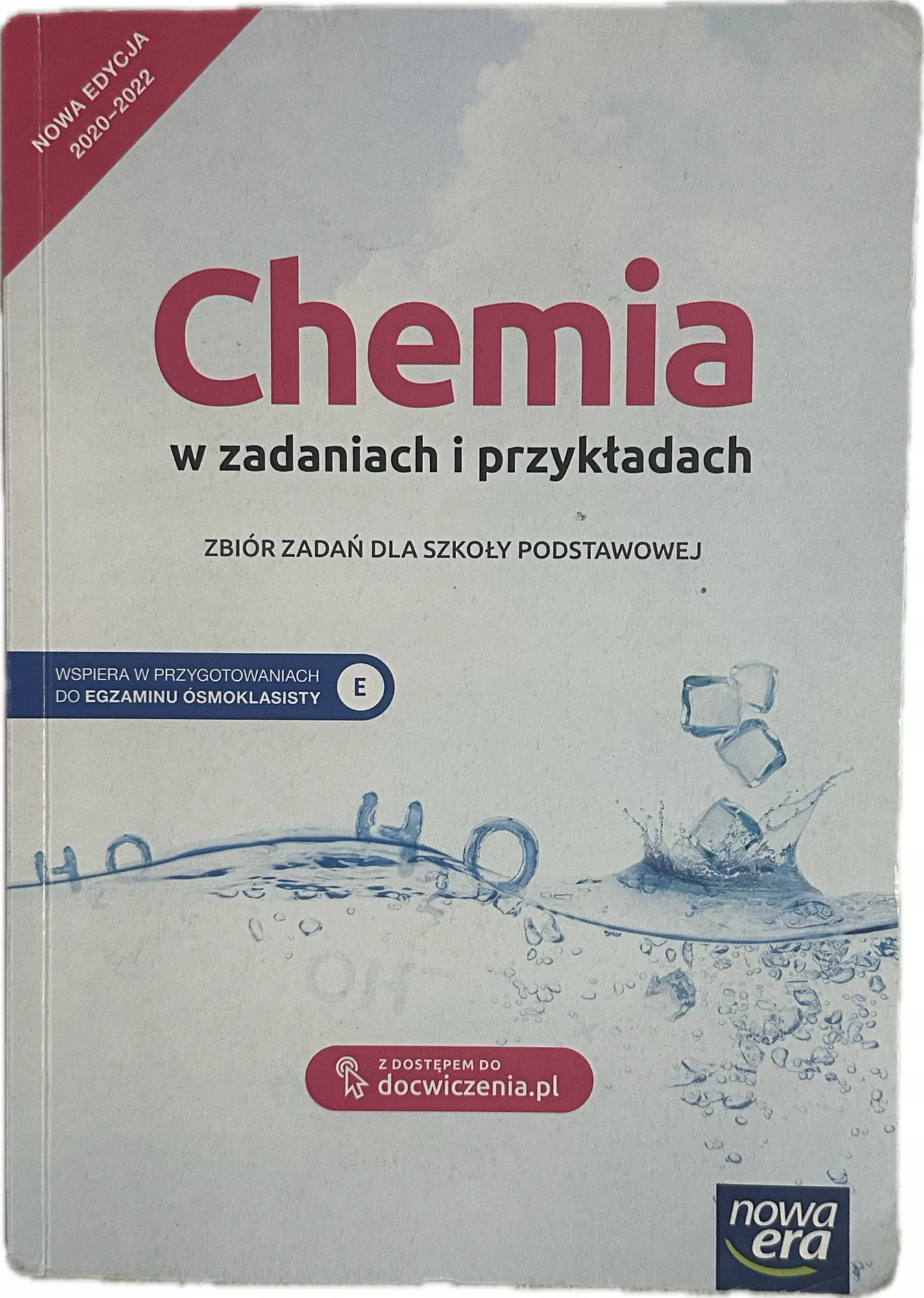Okładka: CHemia ściąga zbiór zadań korepetycje zadania z pełnymi rozwiązaniami 7 8
