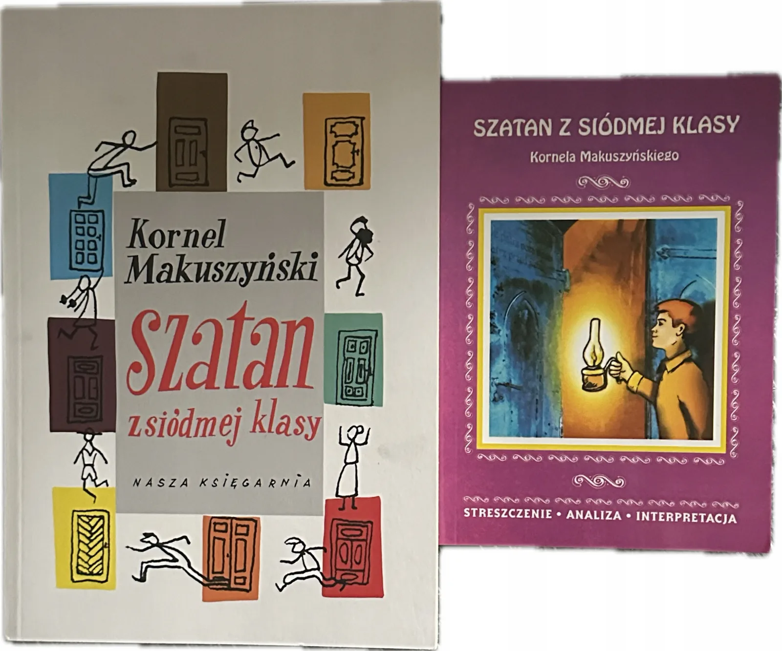 Okładka: SZATAN Z SIÓDMEJ KLASY lektura Kornel Makuszyński OPRACOWANIE STRESZCZENIE