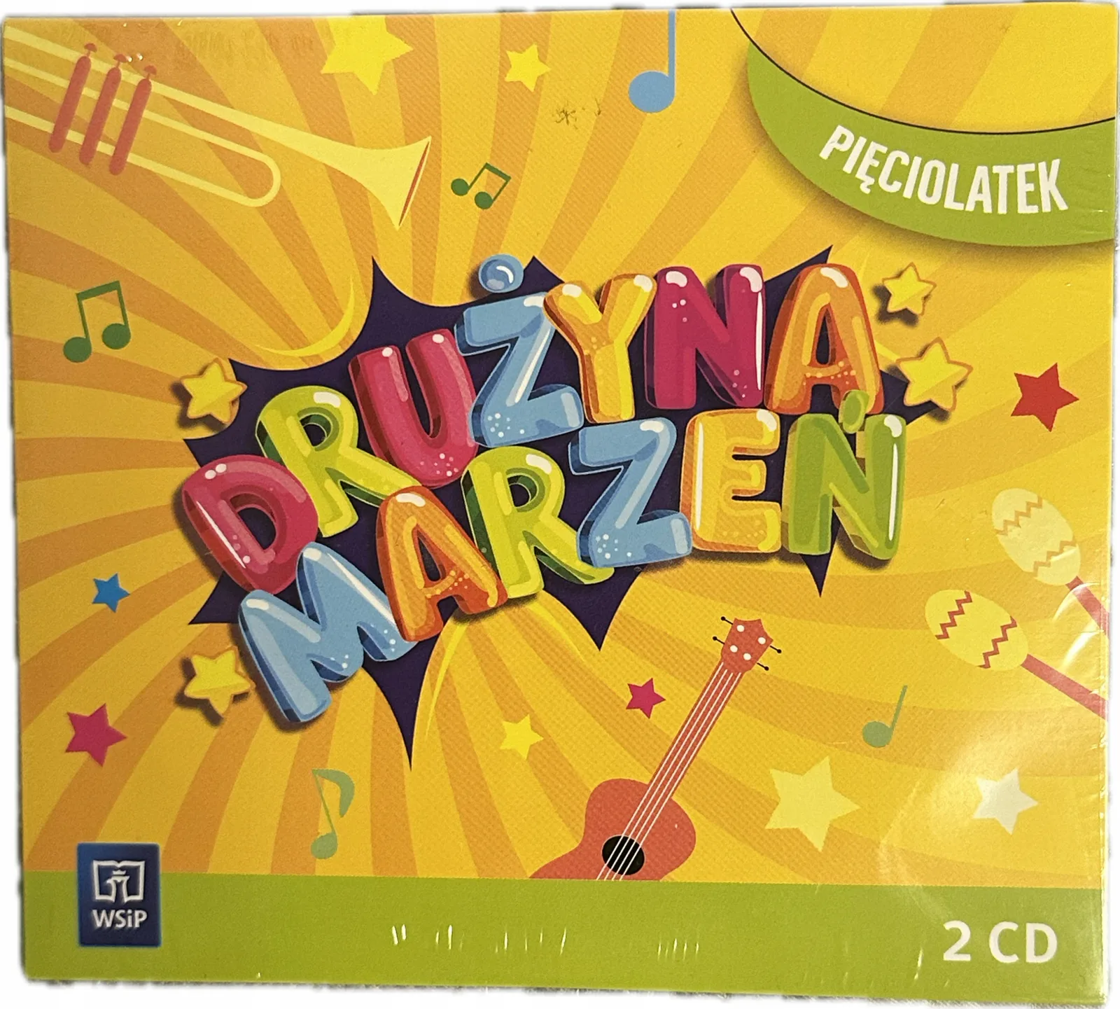 Okładka: Drużyna marzeń pięciolatek płyty 2 cd WSIP folia