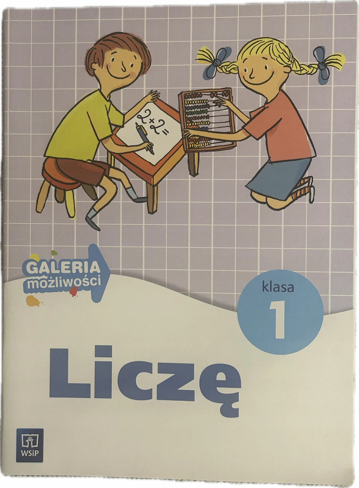 Okładka: zeszyt ćwiczeń matematyka kl. 1 ćwiczenia DODATKOWE karty pracy WSIP Liczę