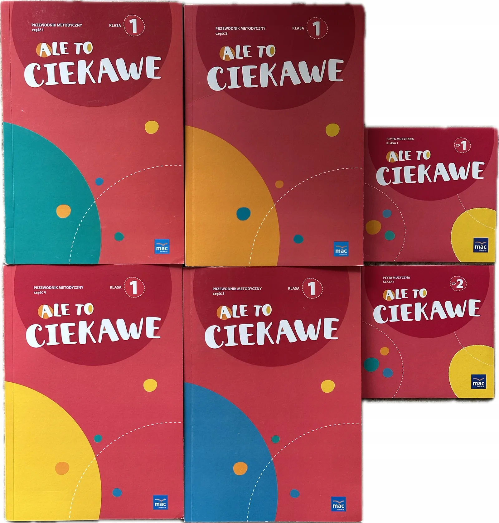 Okładka: Ale to ciekawe przewodnik metodyczny ksiązka nauczyciela klasa 1 komplet cd
