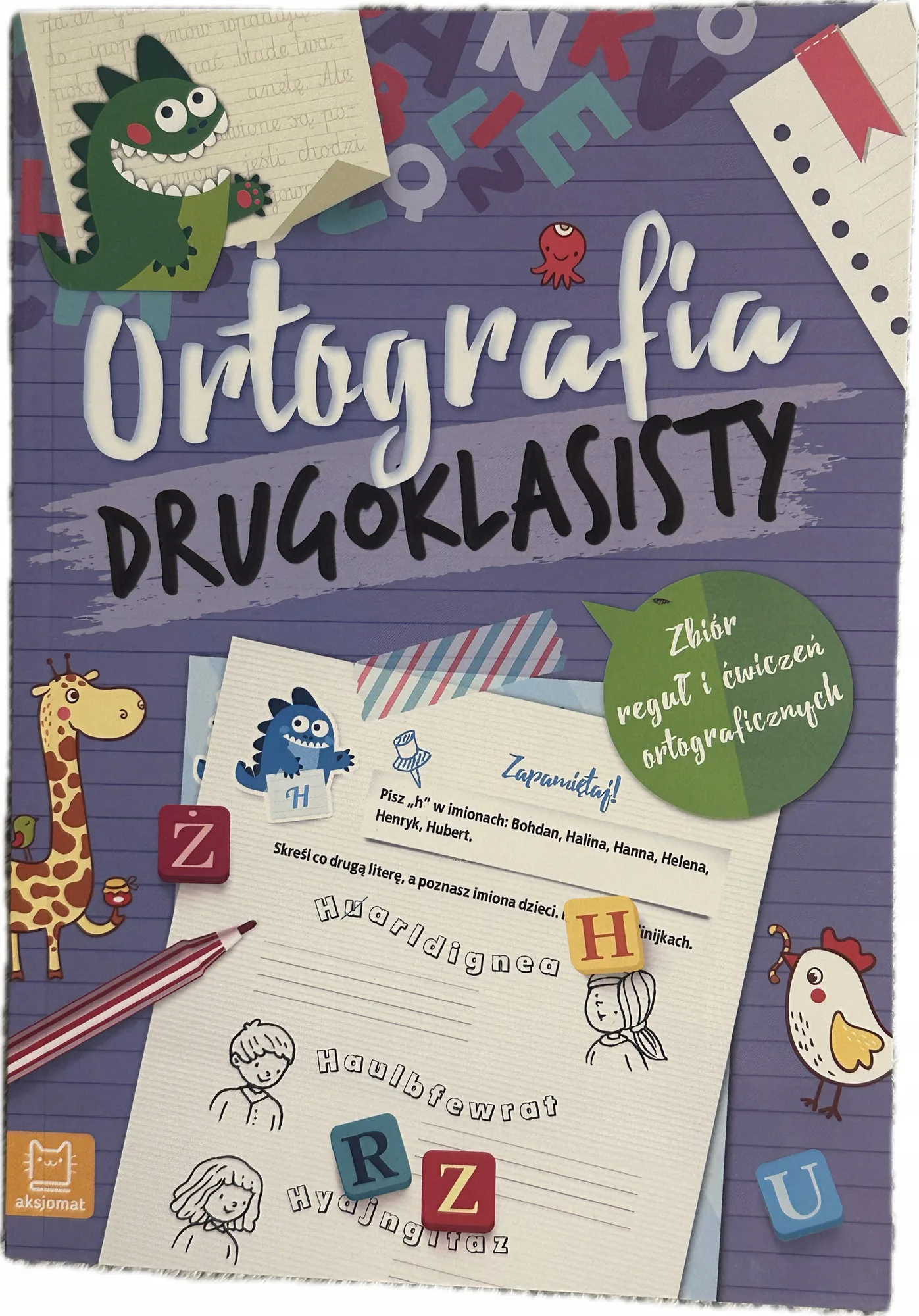 Okładka: Sprawdziany karty pracy z ortografii klasa 2 ortografia drugoklasisty