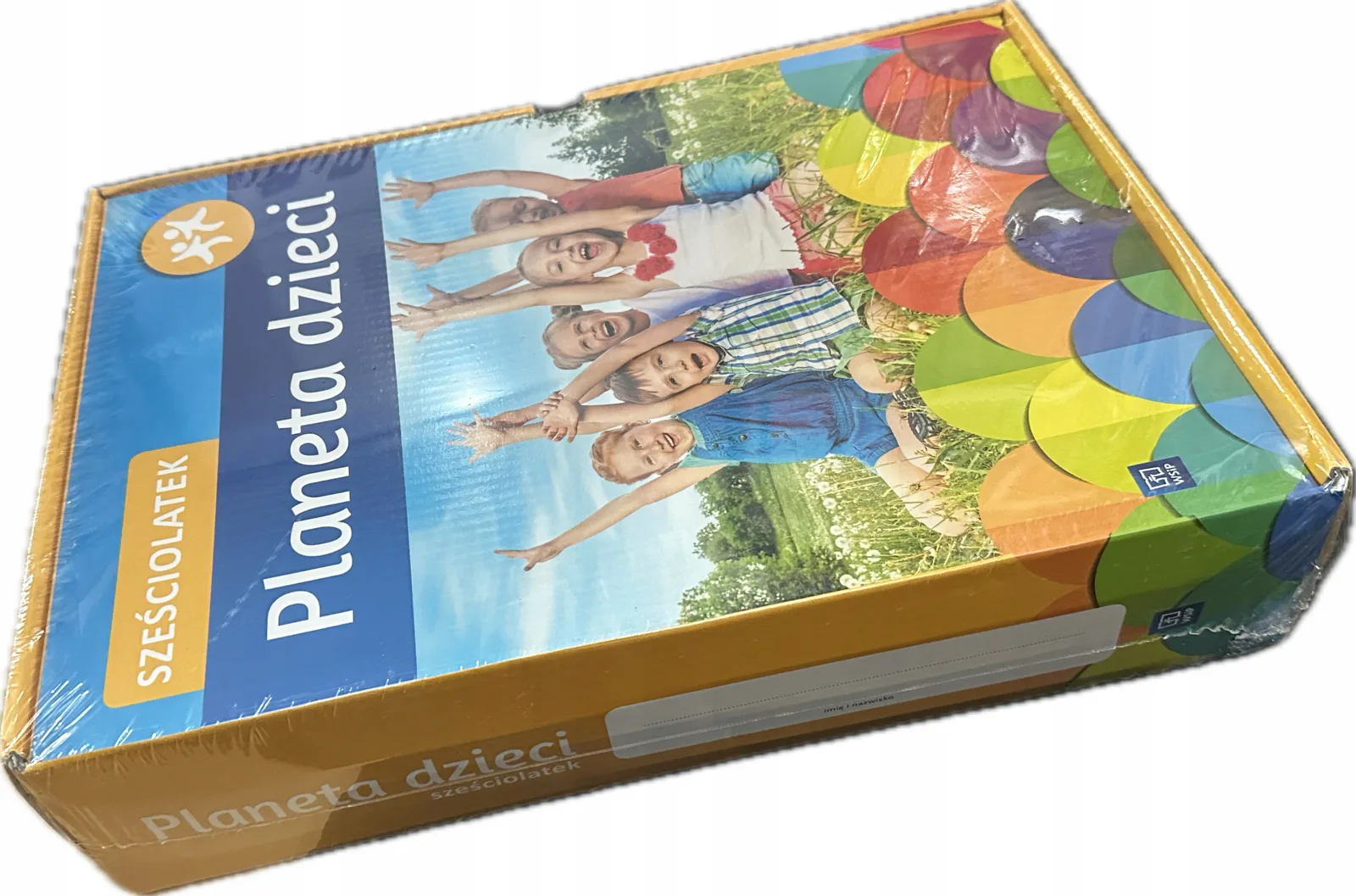 Okładka: Planeta dzieci sześciolatek 6-lat pakiet box komplet karty pracy zestaw