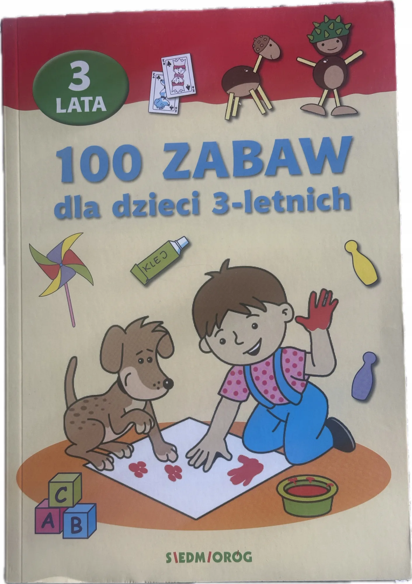 Okładka: 100 zabaw dla dzieci 3-letnich zabawy z maluchami 3 latka