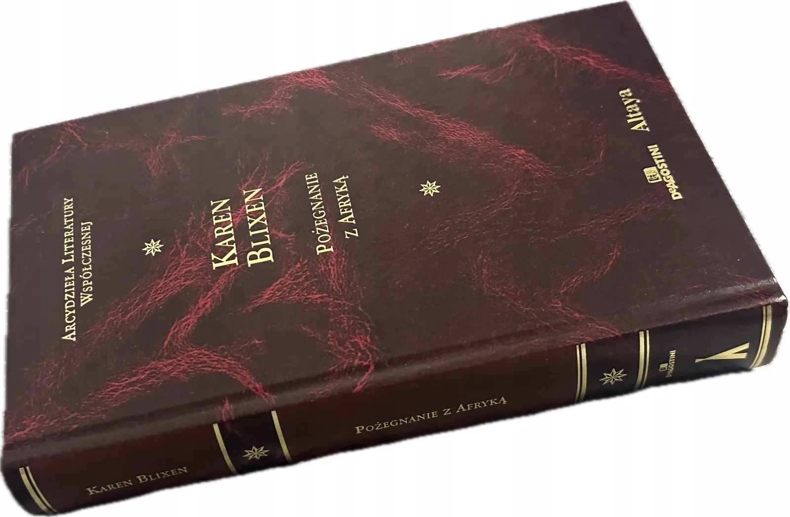 Okładka: Pożegnanie z Afryką Karen Blixen Arcydzieła literatury współczesnej skóra