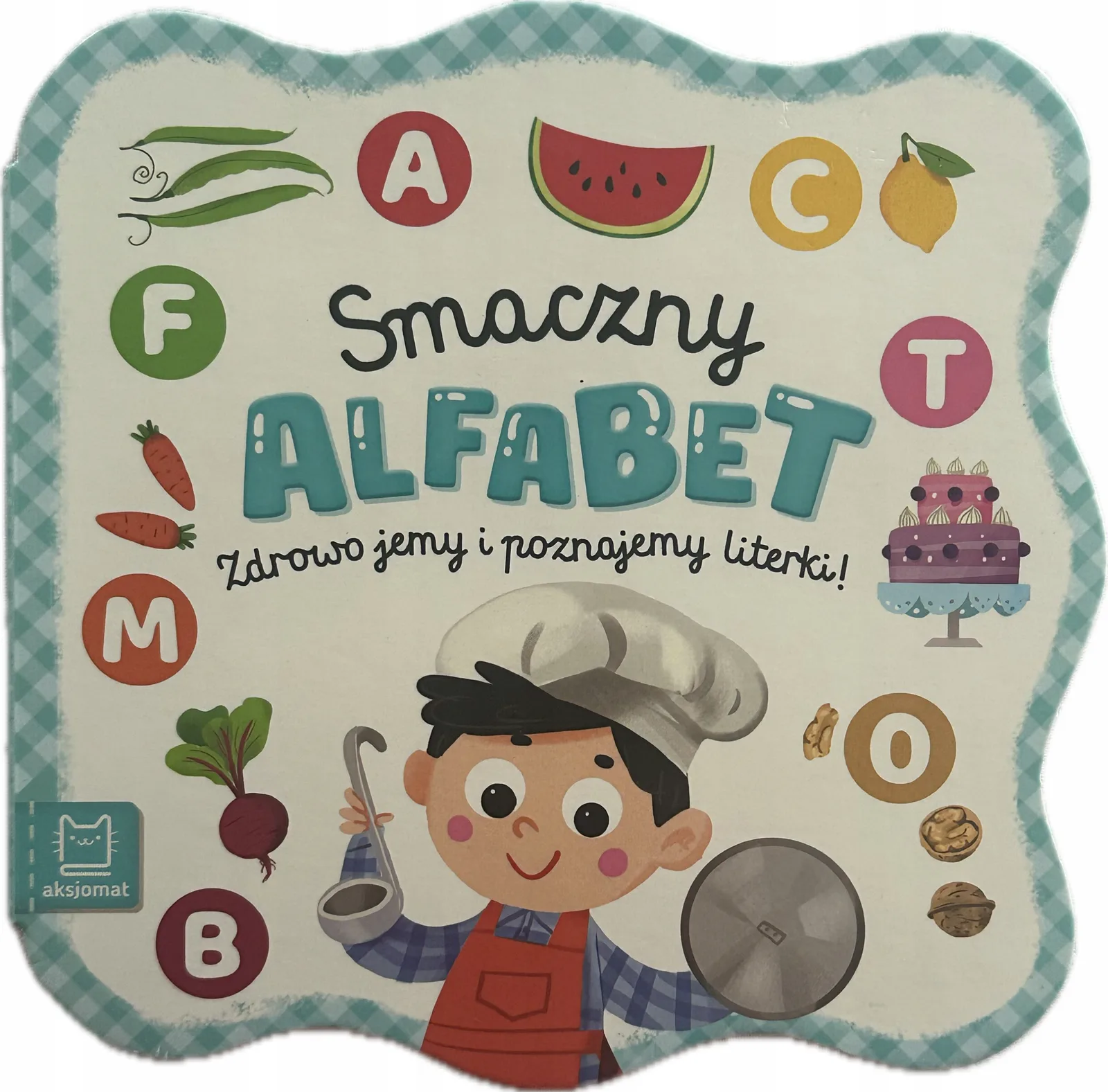 Okładka: LITERY alfabet dla maluchów twarde sztywne kartonowe strony