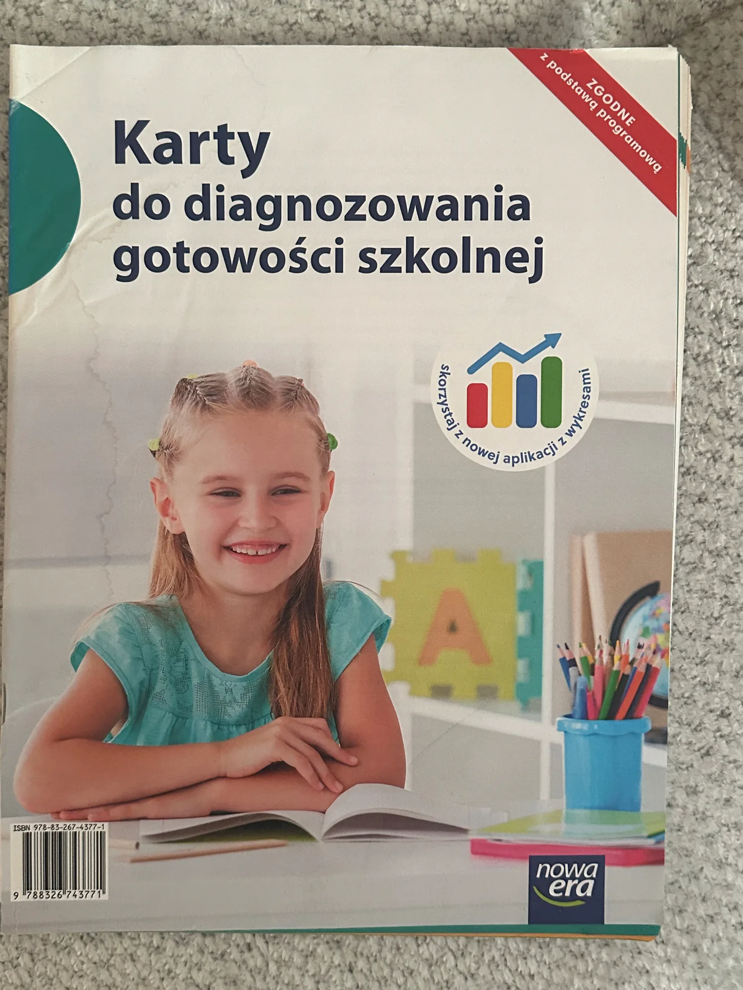 Okładka: DIAGNOZA szkolna karty do diagnozowania gotowości szkolnej NOWA ERA wady