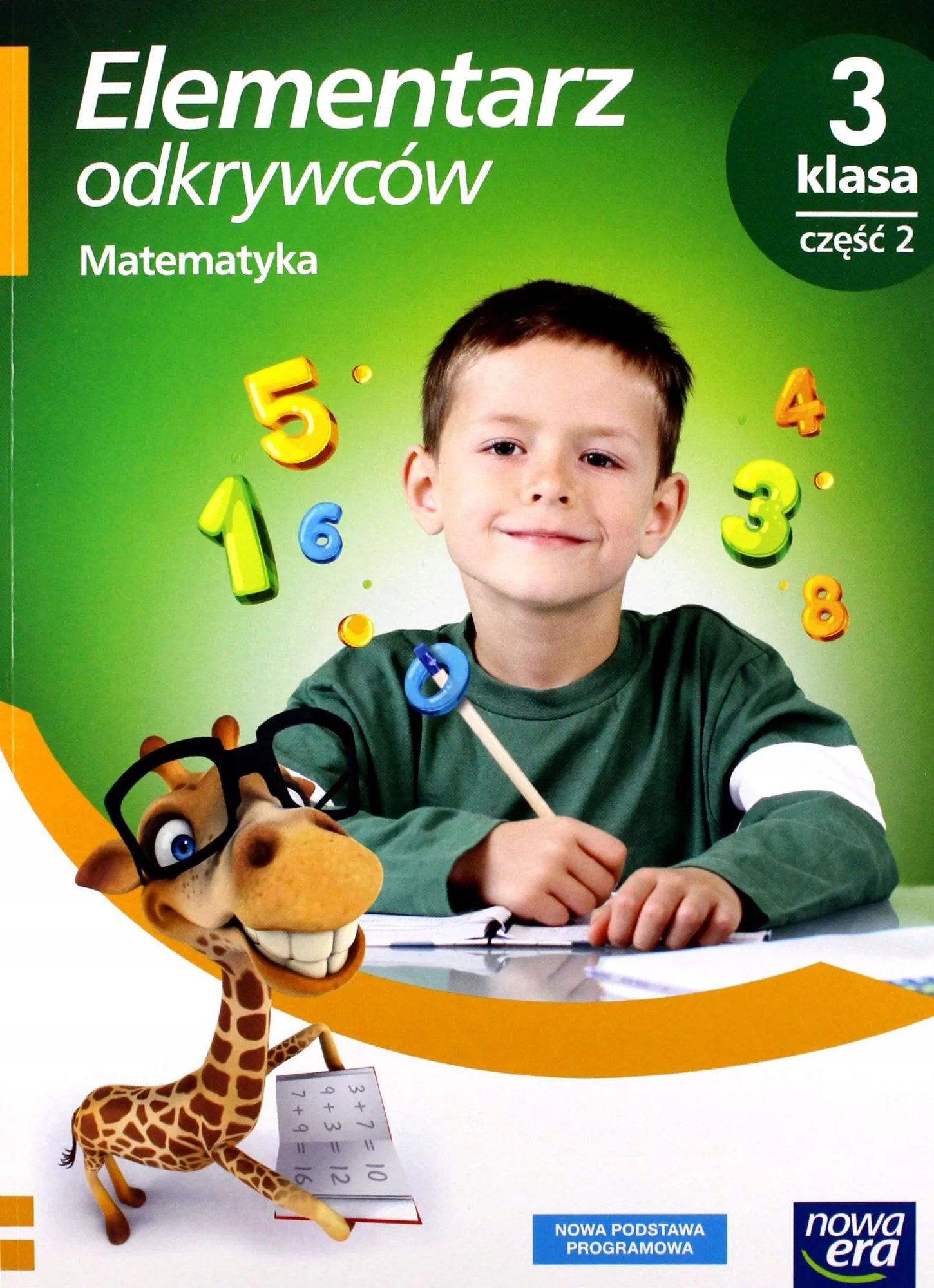 Okładka: Elementarz odkrywców matematyka klasa 3 część 2 zbiór zadań NOWA ERA